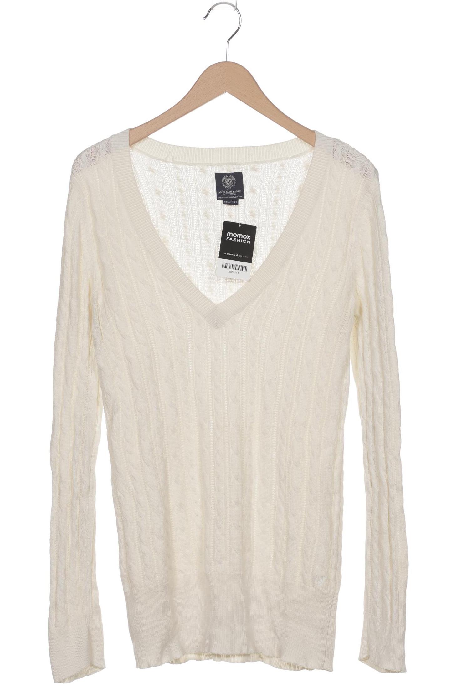 

American Eagle Outfitters Damen Pullover, weiß, Gr. 44