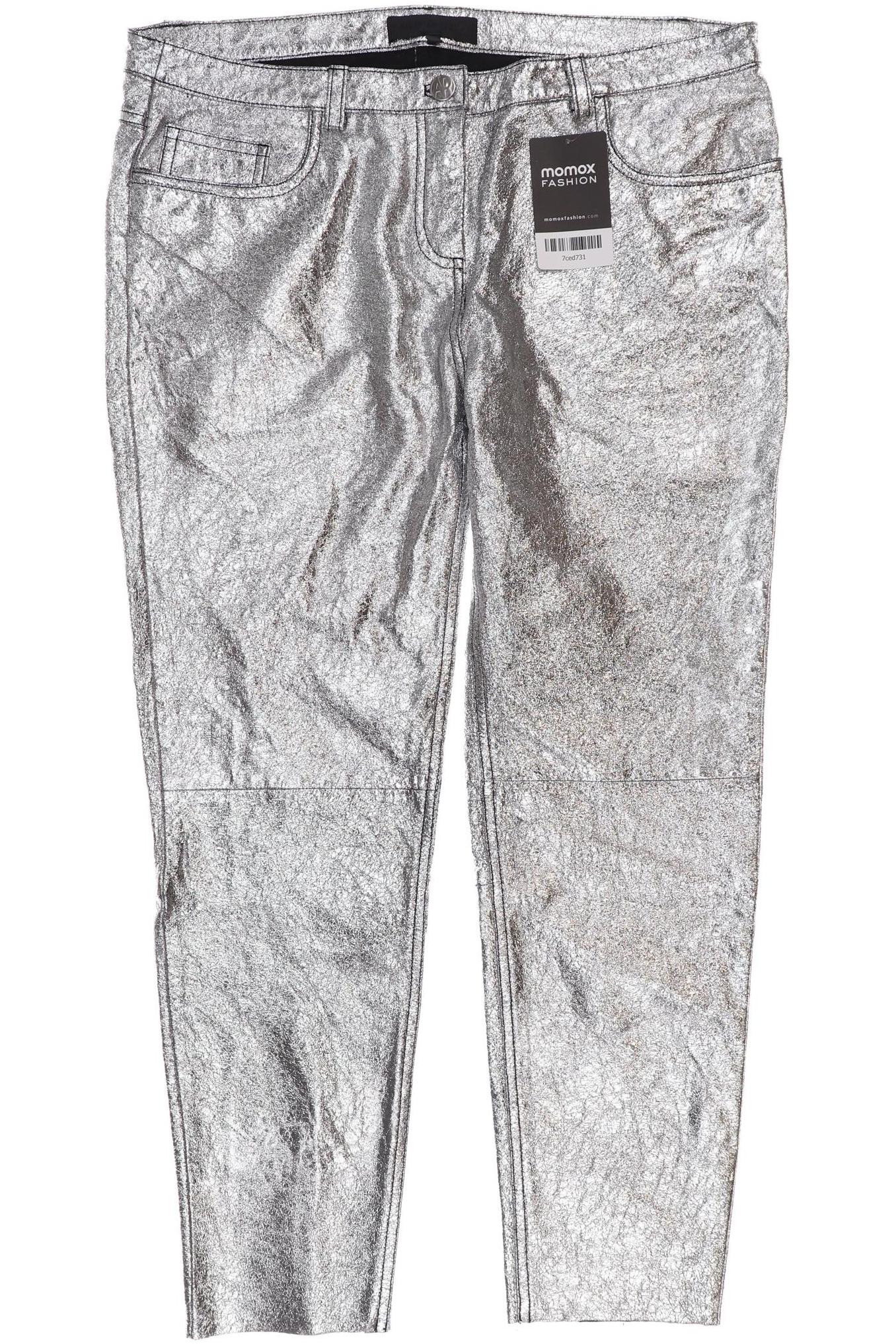 

American Retro Damen Stoffhose, silber, Gr. 40