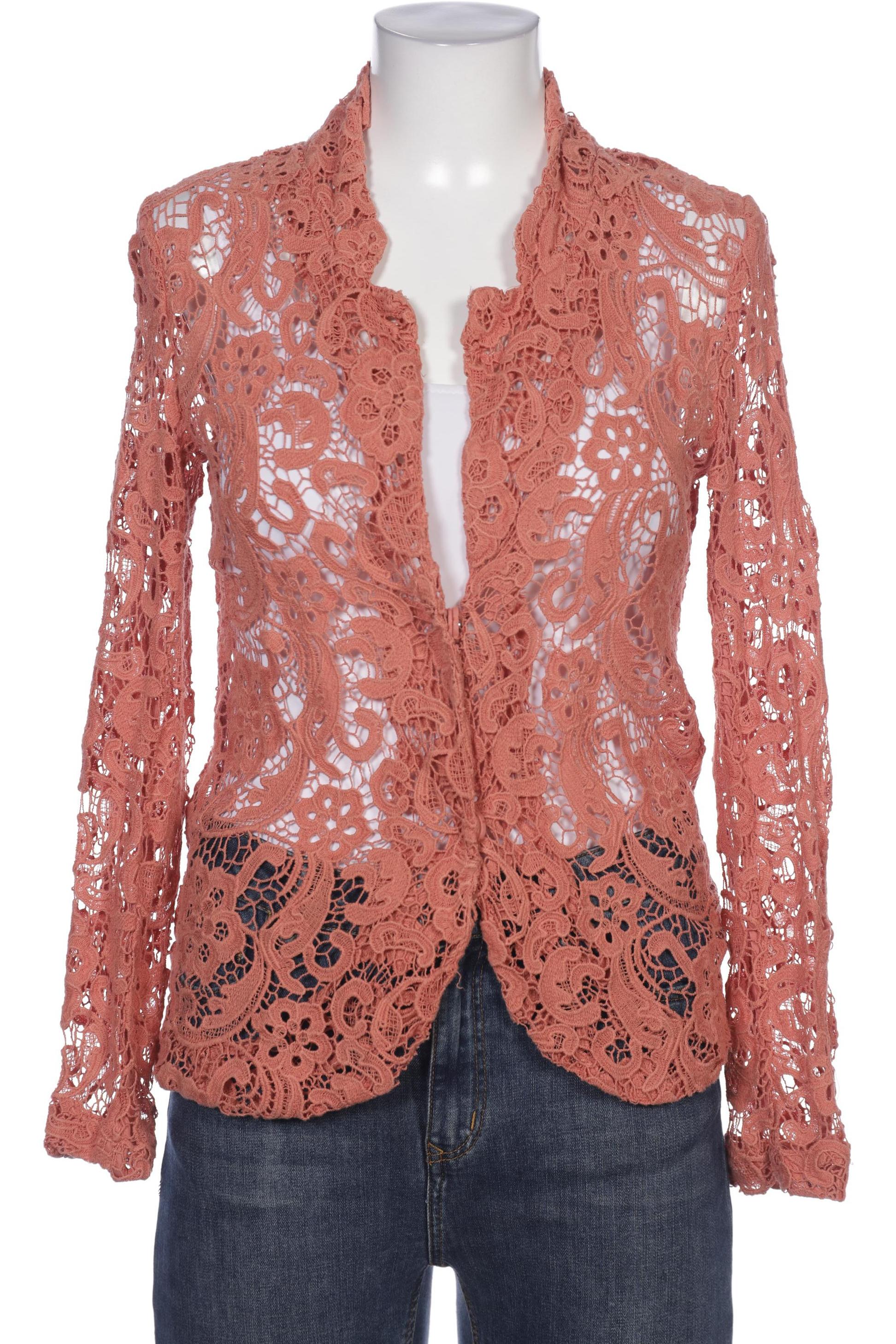 

American Retro Damen Strickjacke, orange, Gr. 36