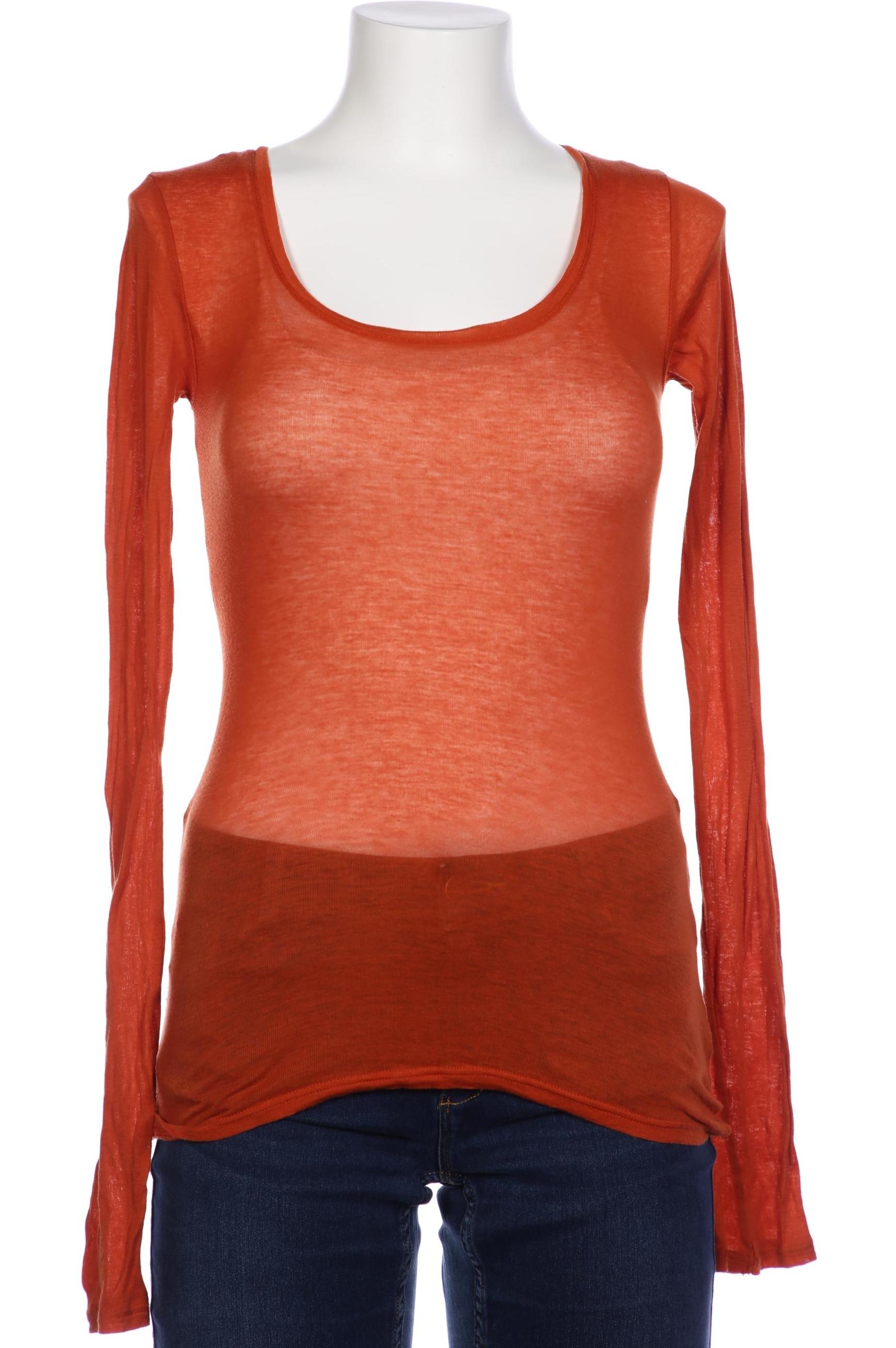 

American Vintage Damen Langarmshirt, orange, Gr. 38