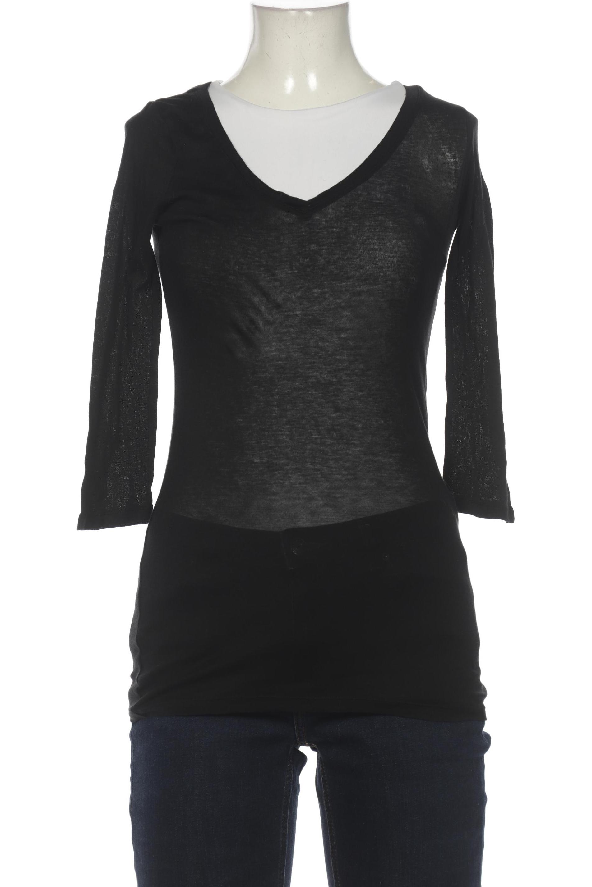 

American Vintage Damen Langarmshirt, schwarz