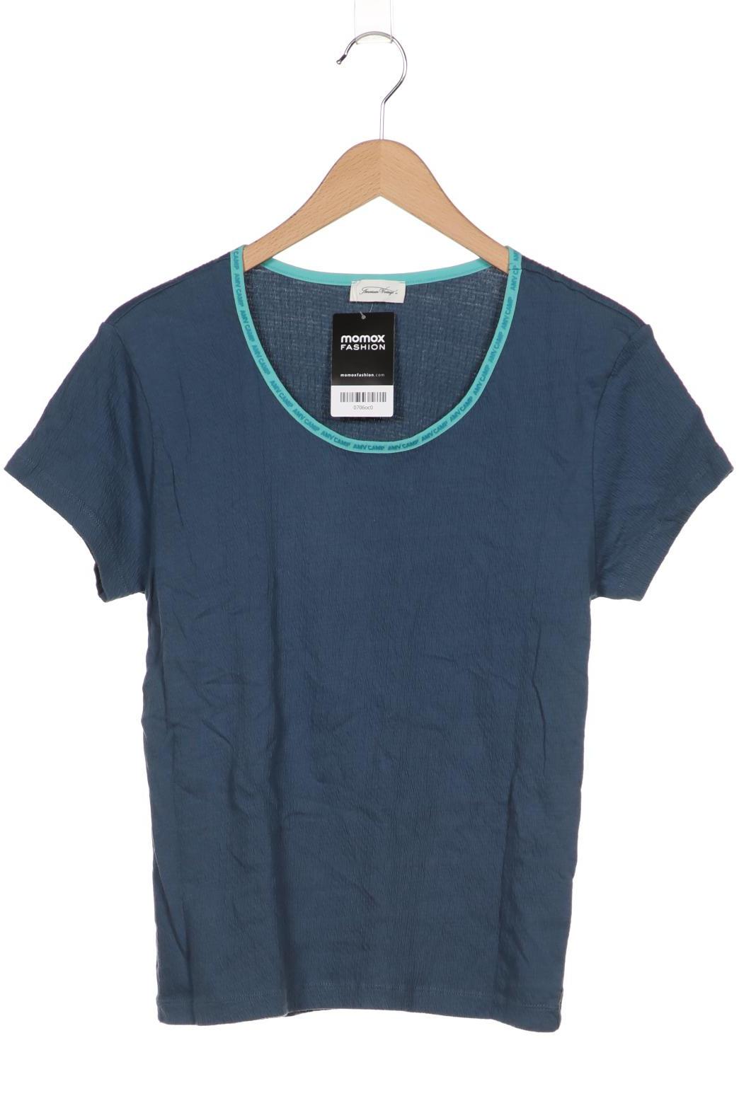 

American Vintage Damen T-Shirt, blau