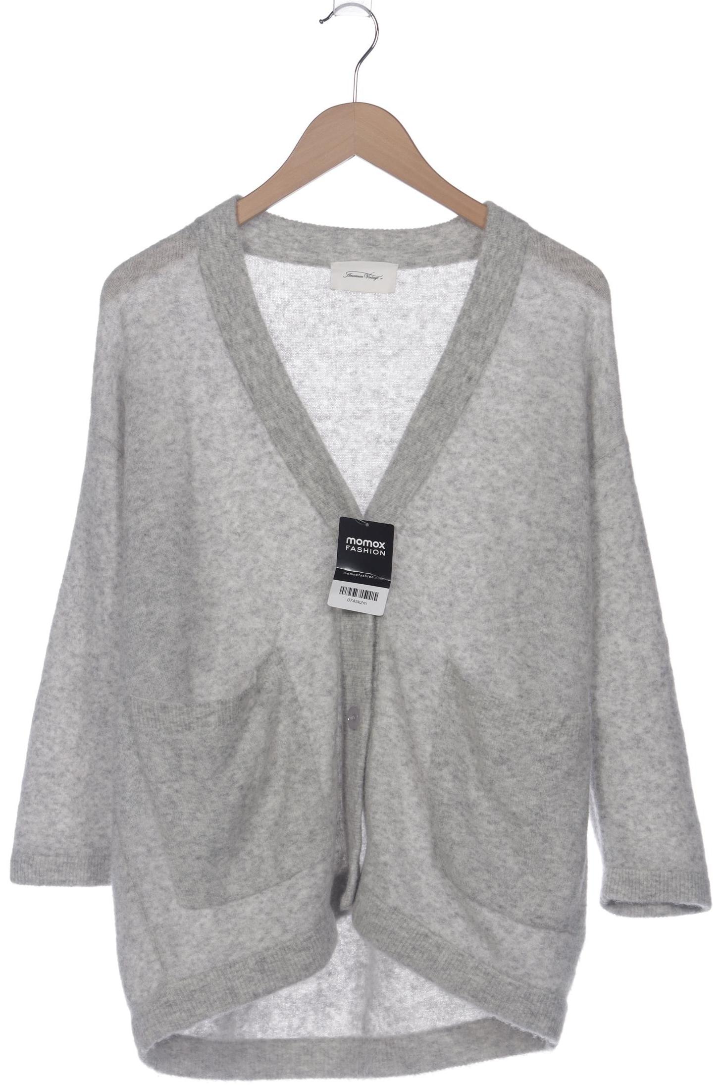

American Vintage Damen Strickjacke, grau, Gr. 38