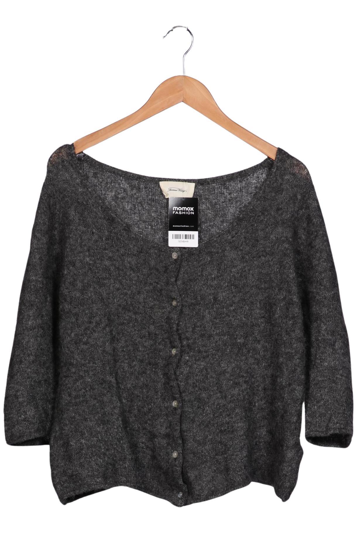 

American Vintage Damen Strickjacke, grau, Gr. 42