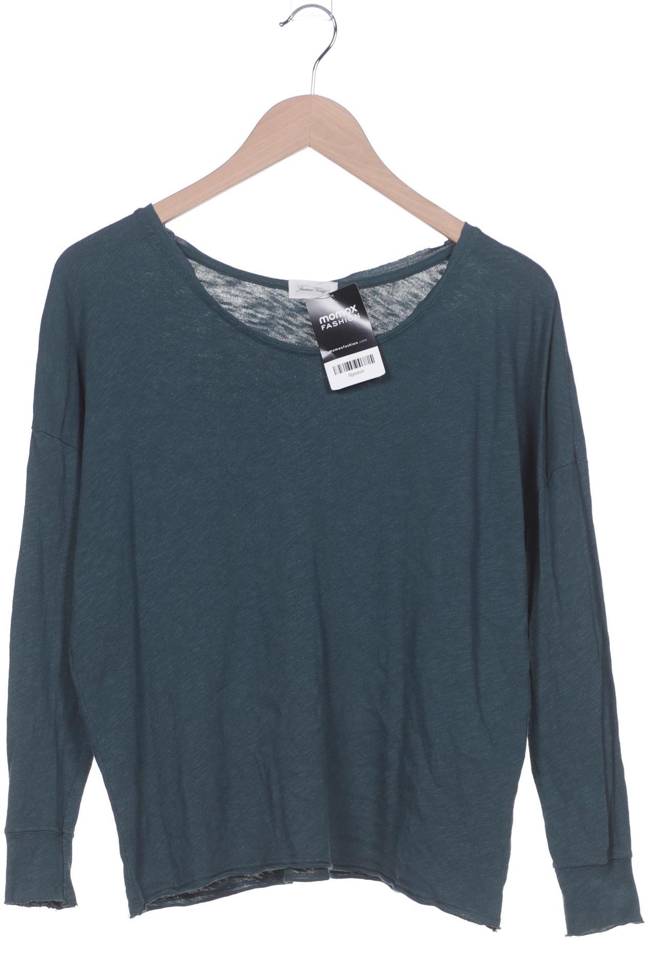 

American Vintage Damen Langarmshirt, türkis