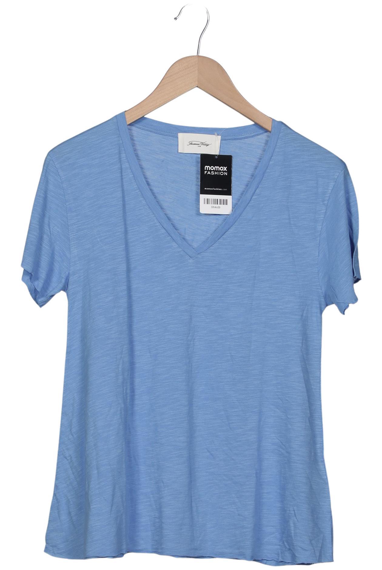 

American Vintage Damen T-Shirt, blau, Gr. 42