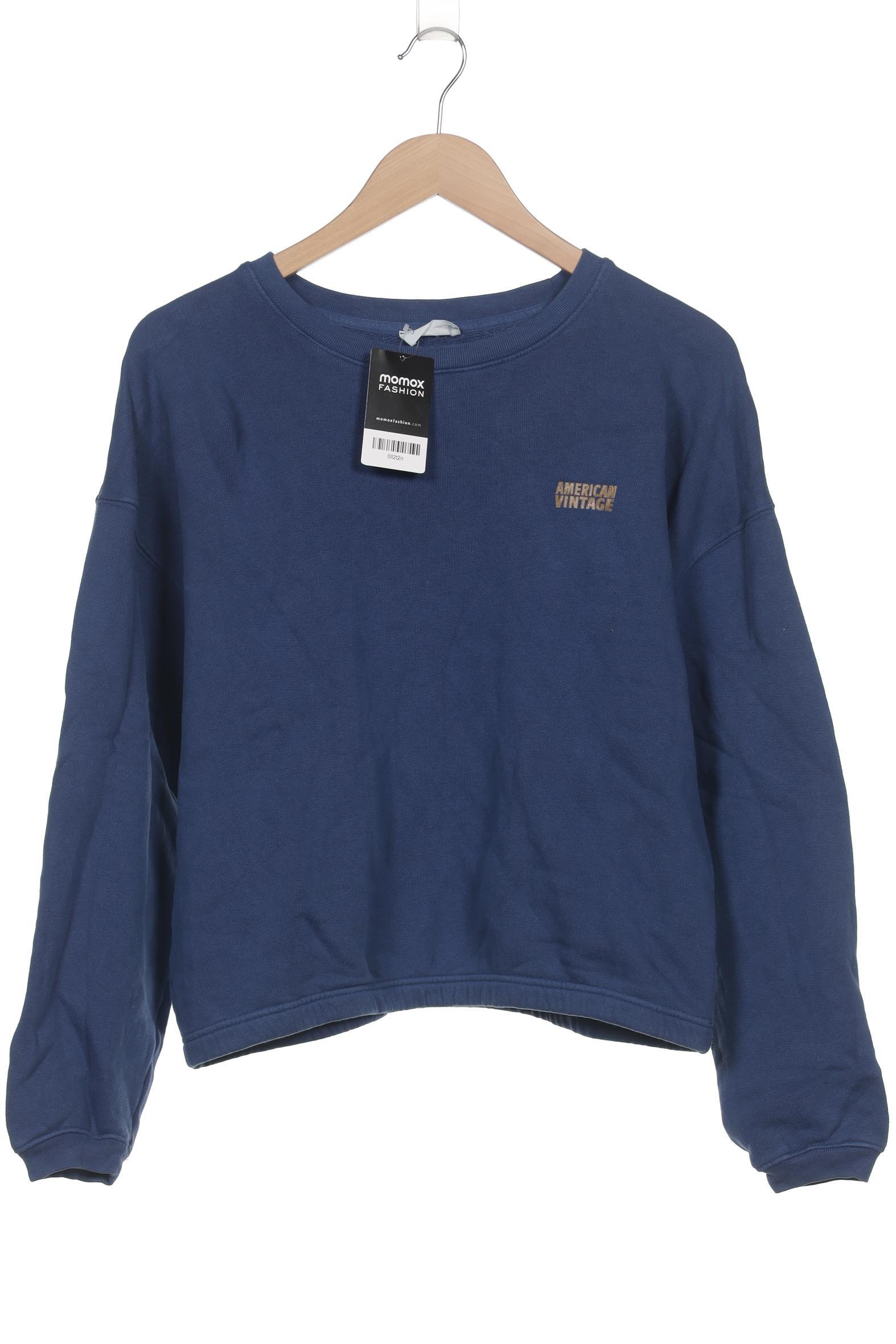 

American Vintage Damen Sweatshirt, blau, Gr. 38