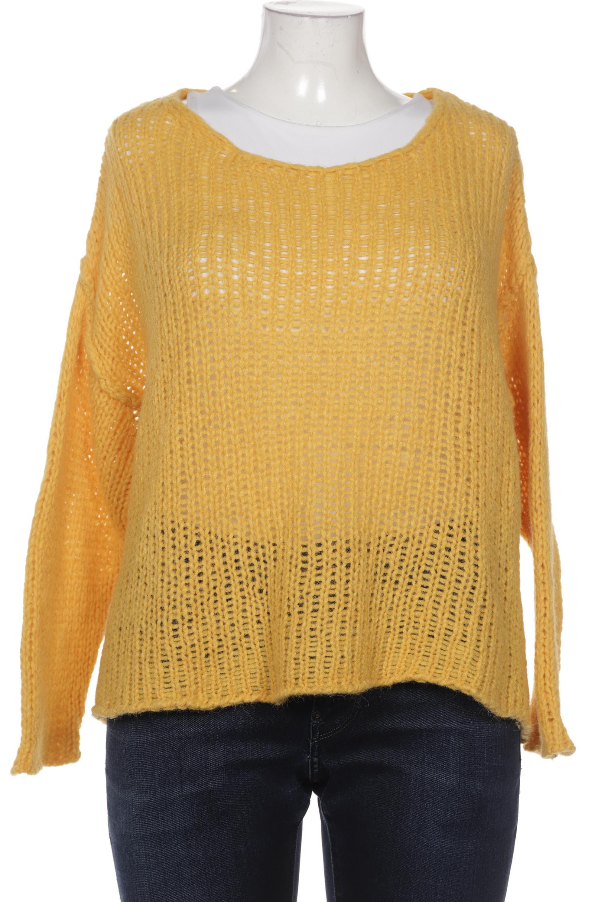 

American Vintage Damen Pullover, gelb, Gr. 48
