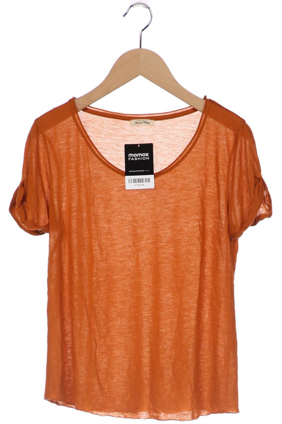 

American Vintage Damen T-Shirt, orange, Gr. 36