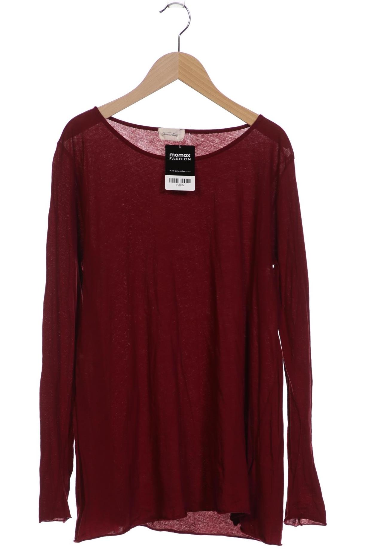 

American Vintage Damen Langarmshirt, bordeaux, Gr. 36