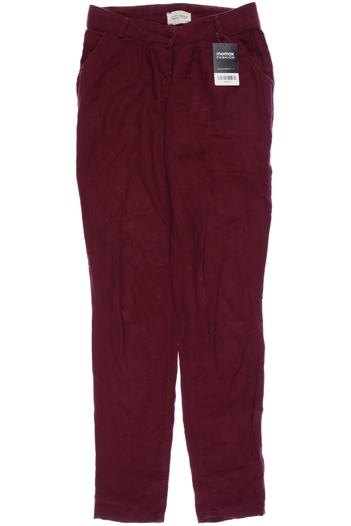 

American Vintage Damen Stoffhose, bordeaux, Gr. 0