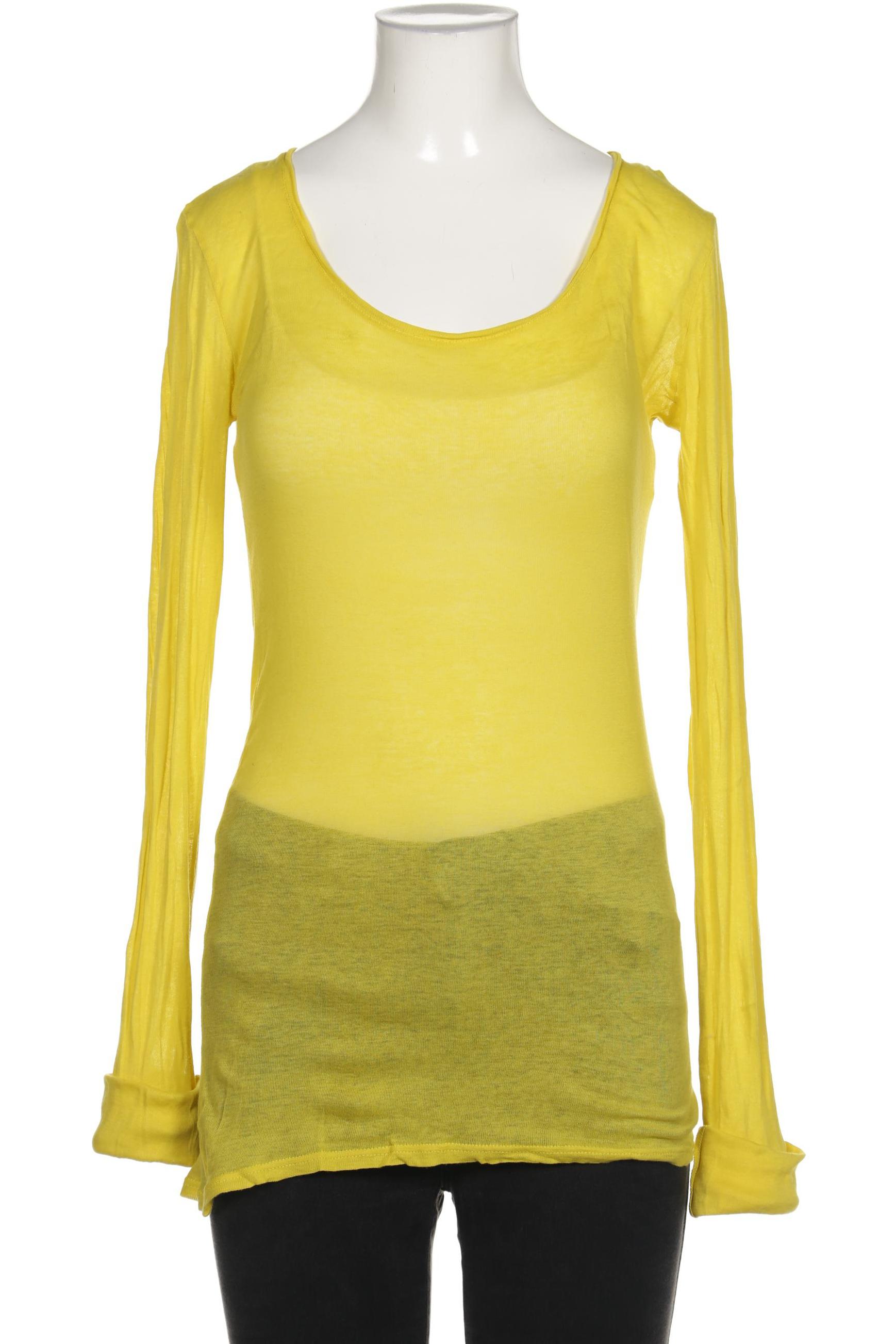 

American Vintage Damen Langarmshirt, gelb