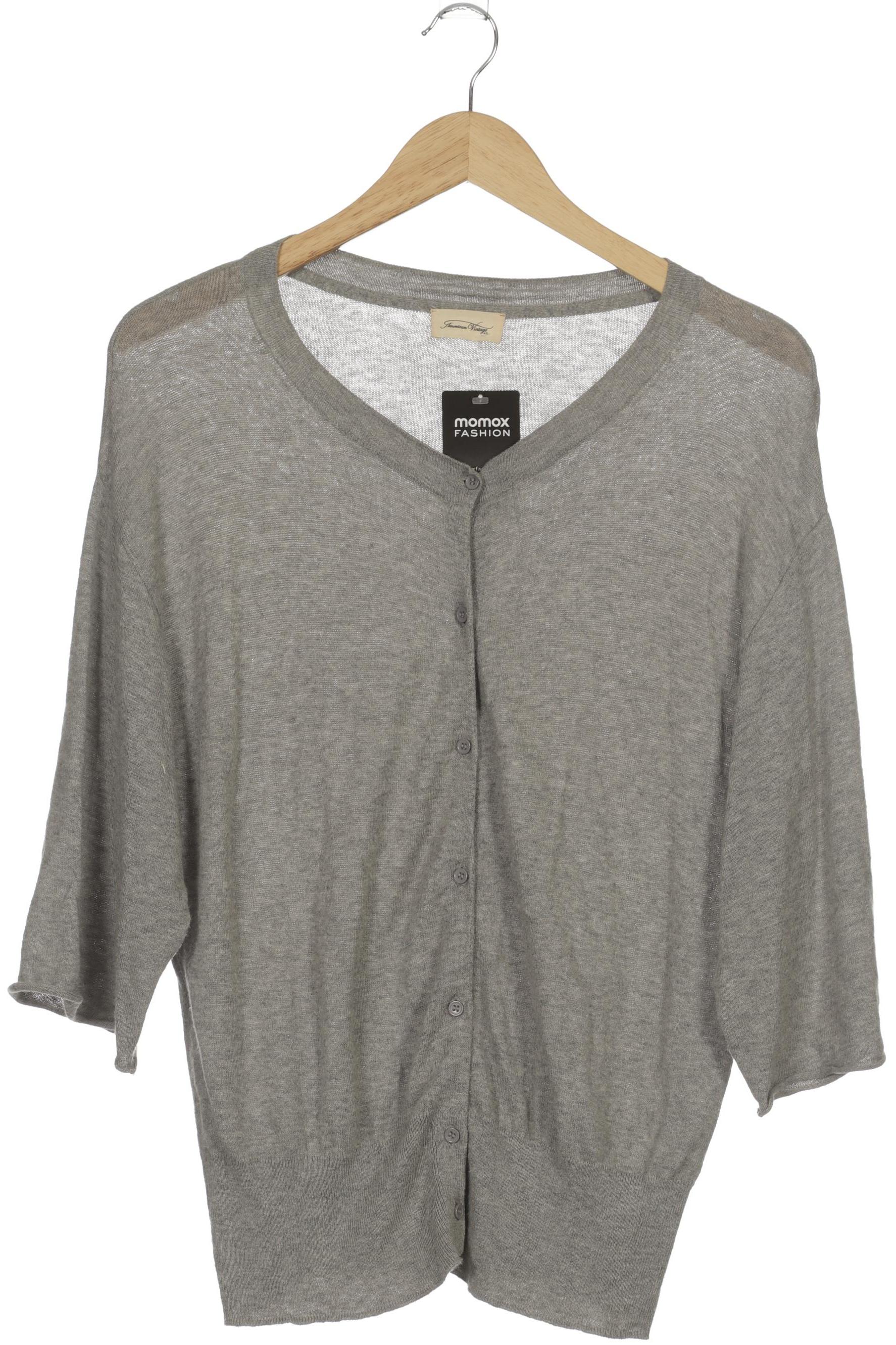 

American Vintage Damen Strickjacke, grau, Gr.