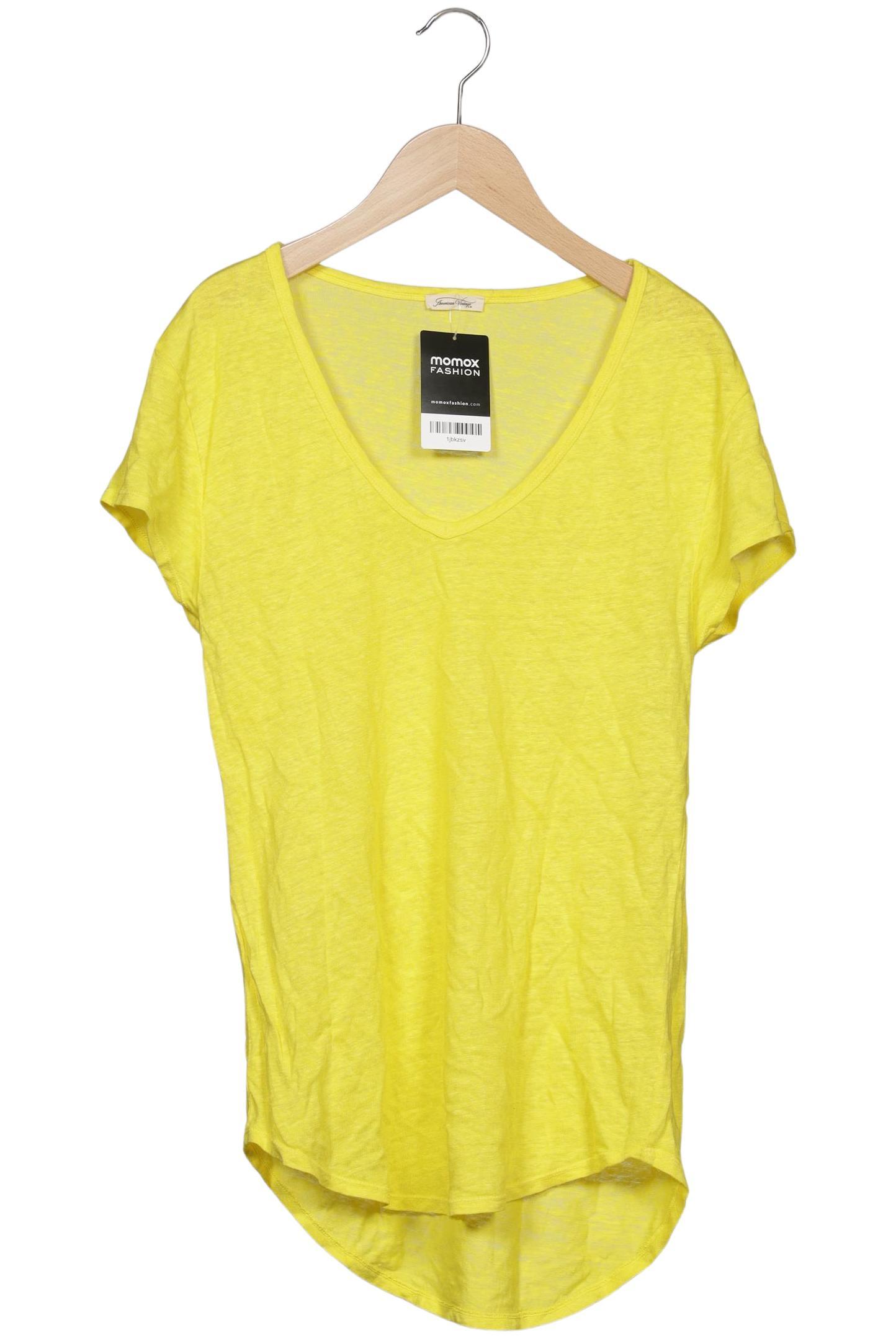 

American Vintage Damen T-Shirt, gelb, Gr. 36