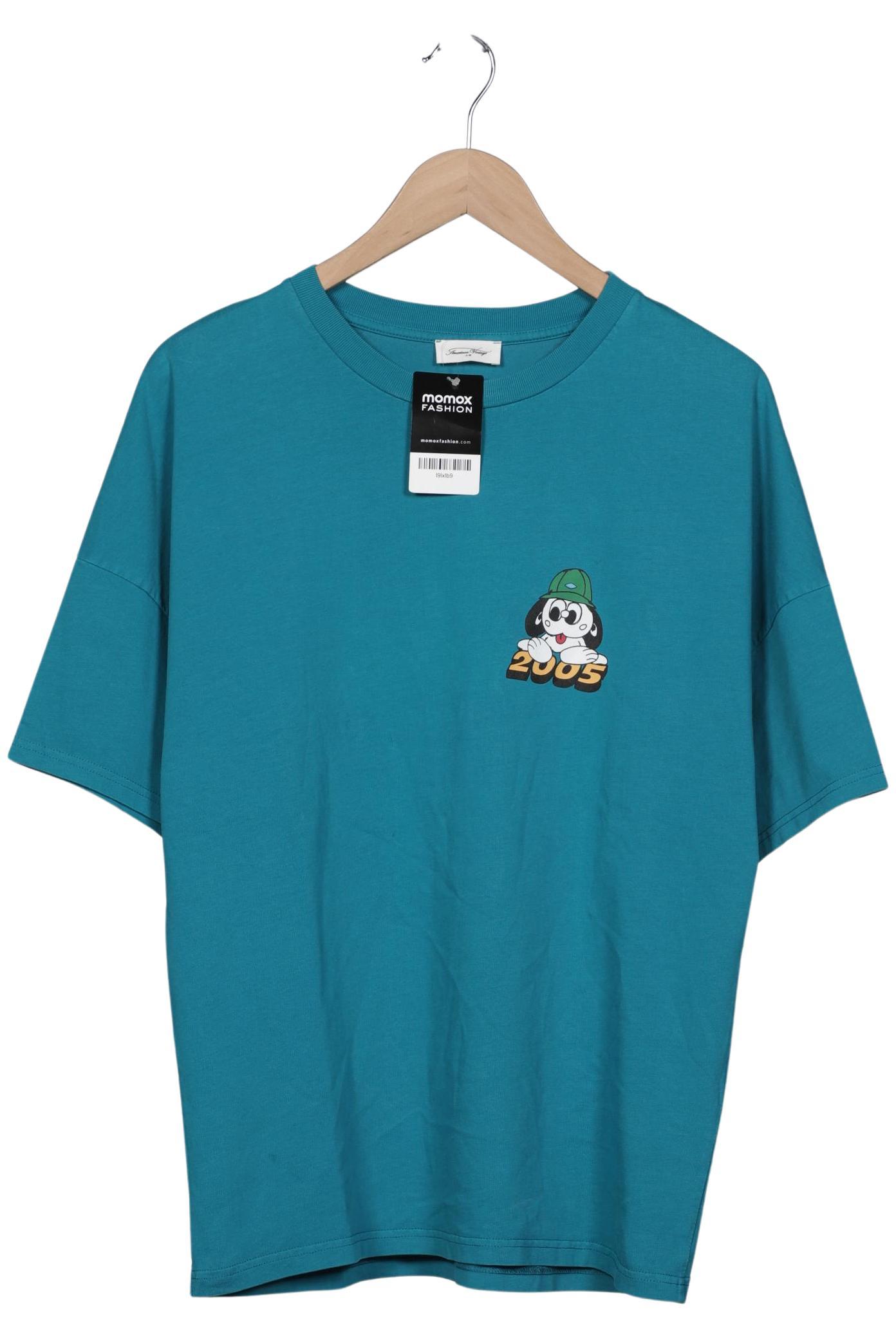 

American Vintage Damen T-Shirt, blau, Gr. 36