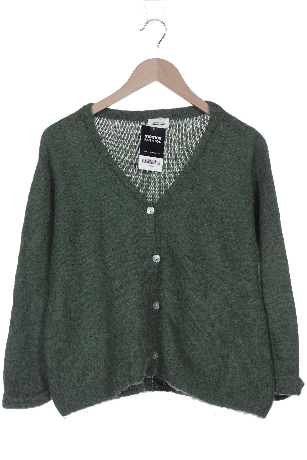 

American Vintage Damen Strickjacke, grün, Gr. 46