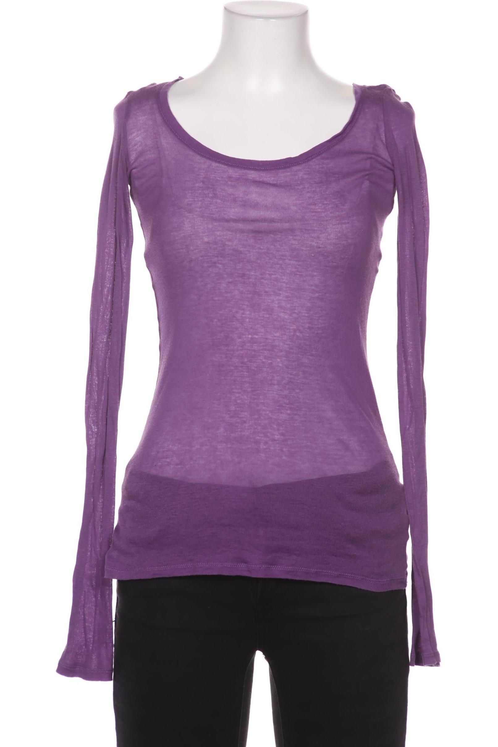 

American Vintage Damen Langarmshirt, flieder, Gr. 36