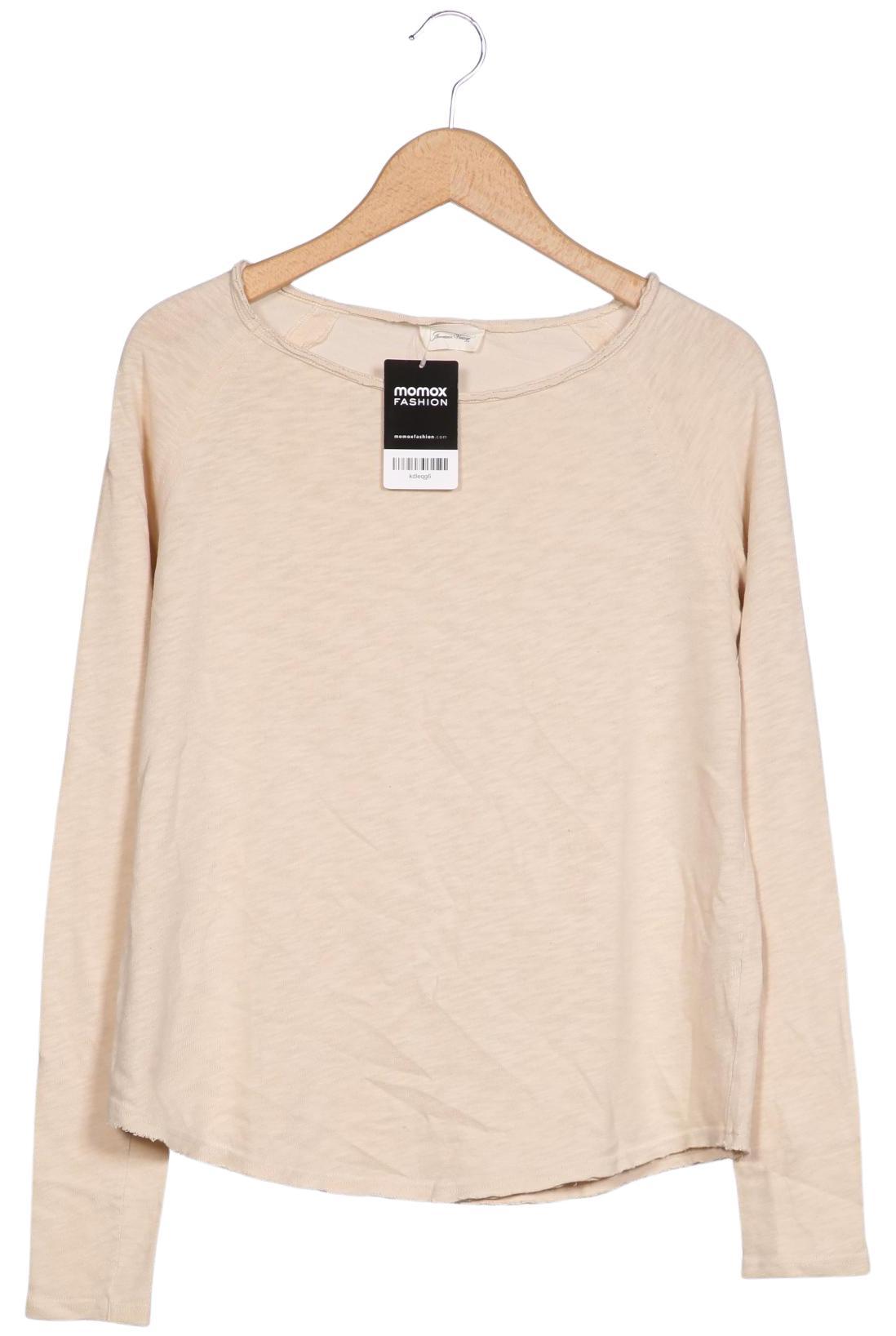 

American Vintage Damen Langarmshirt, beige, Gr. 38