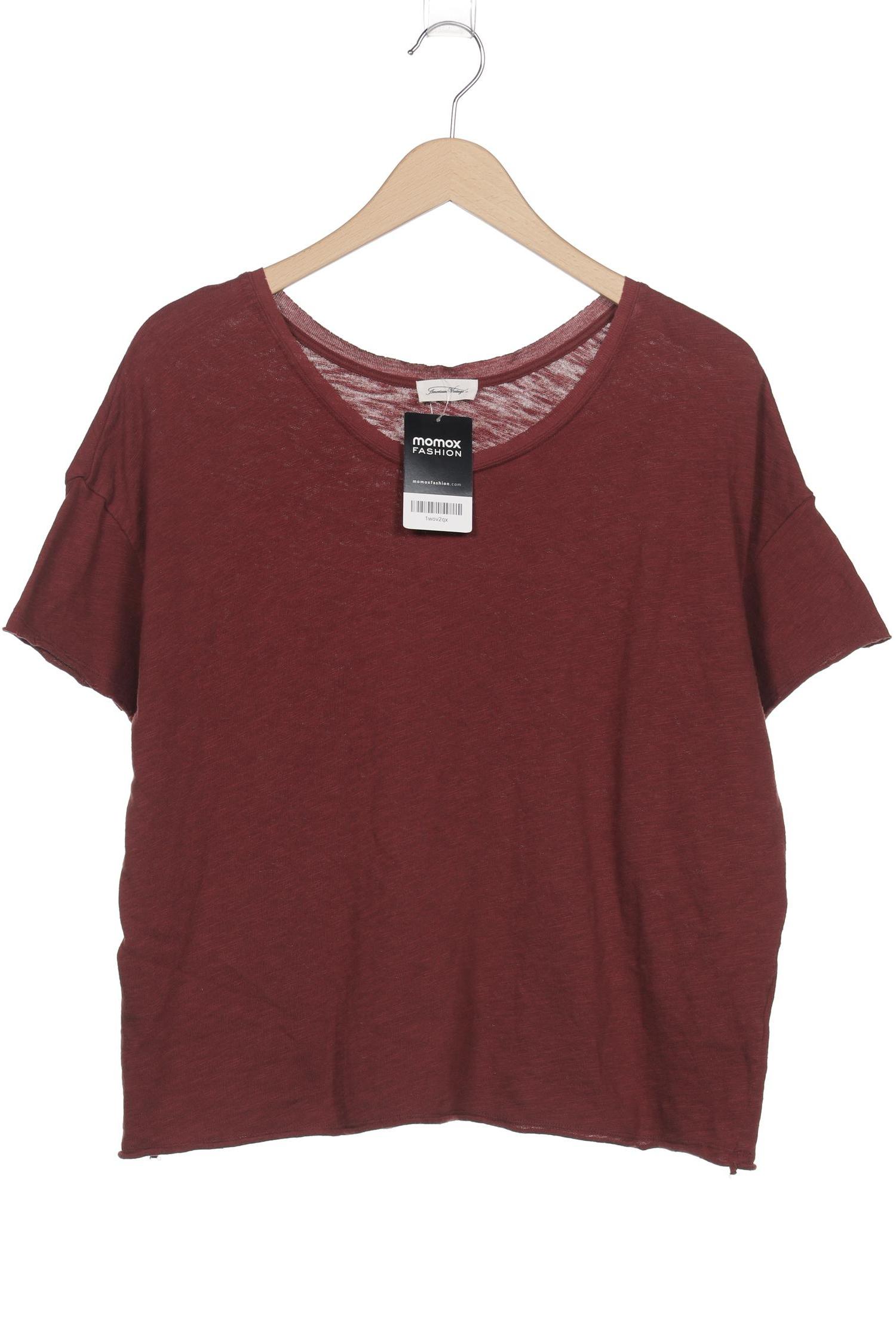 

American Vintage Damen T-Shirt, bordeaux, Gr. 46