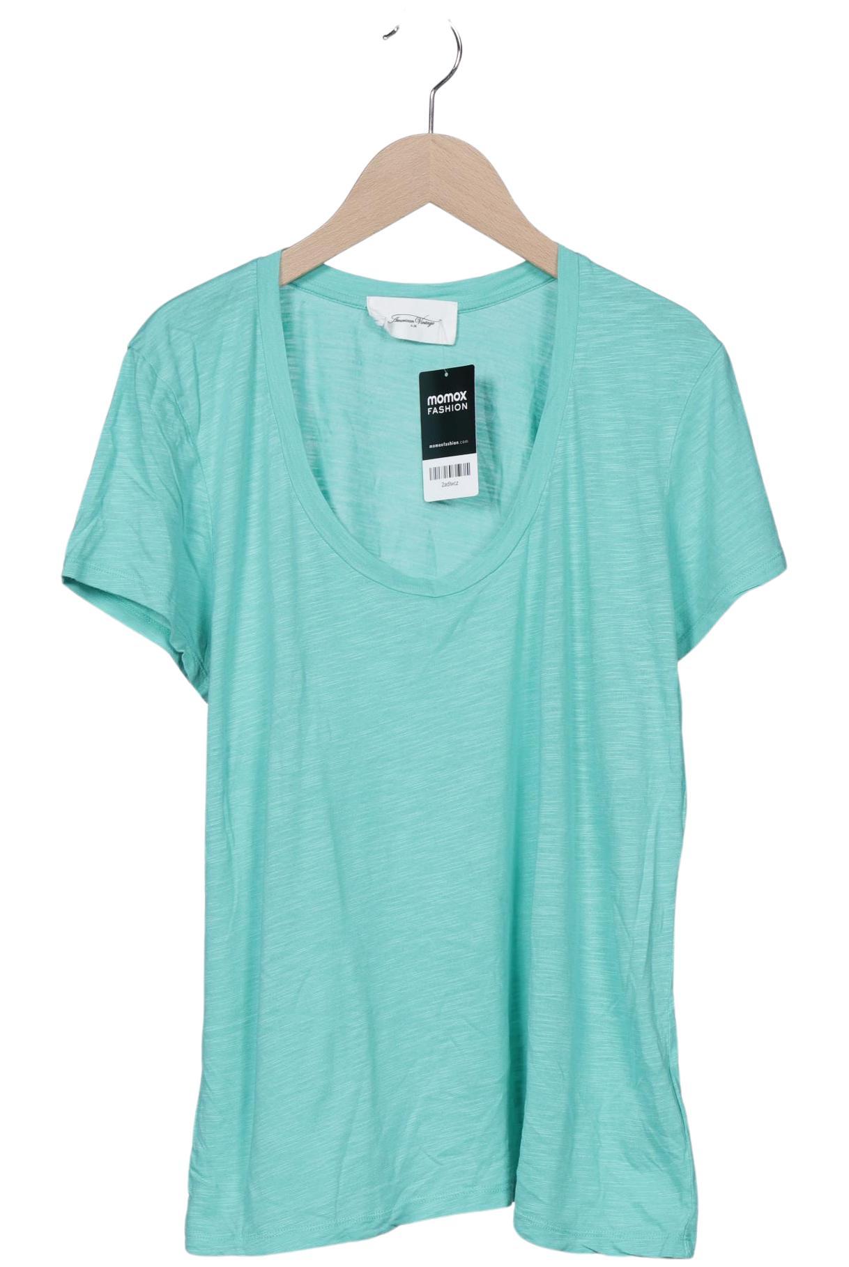 

American Vintage Damen T-Shirt, türkis, Gr. 38