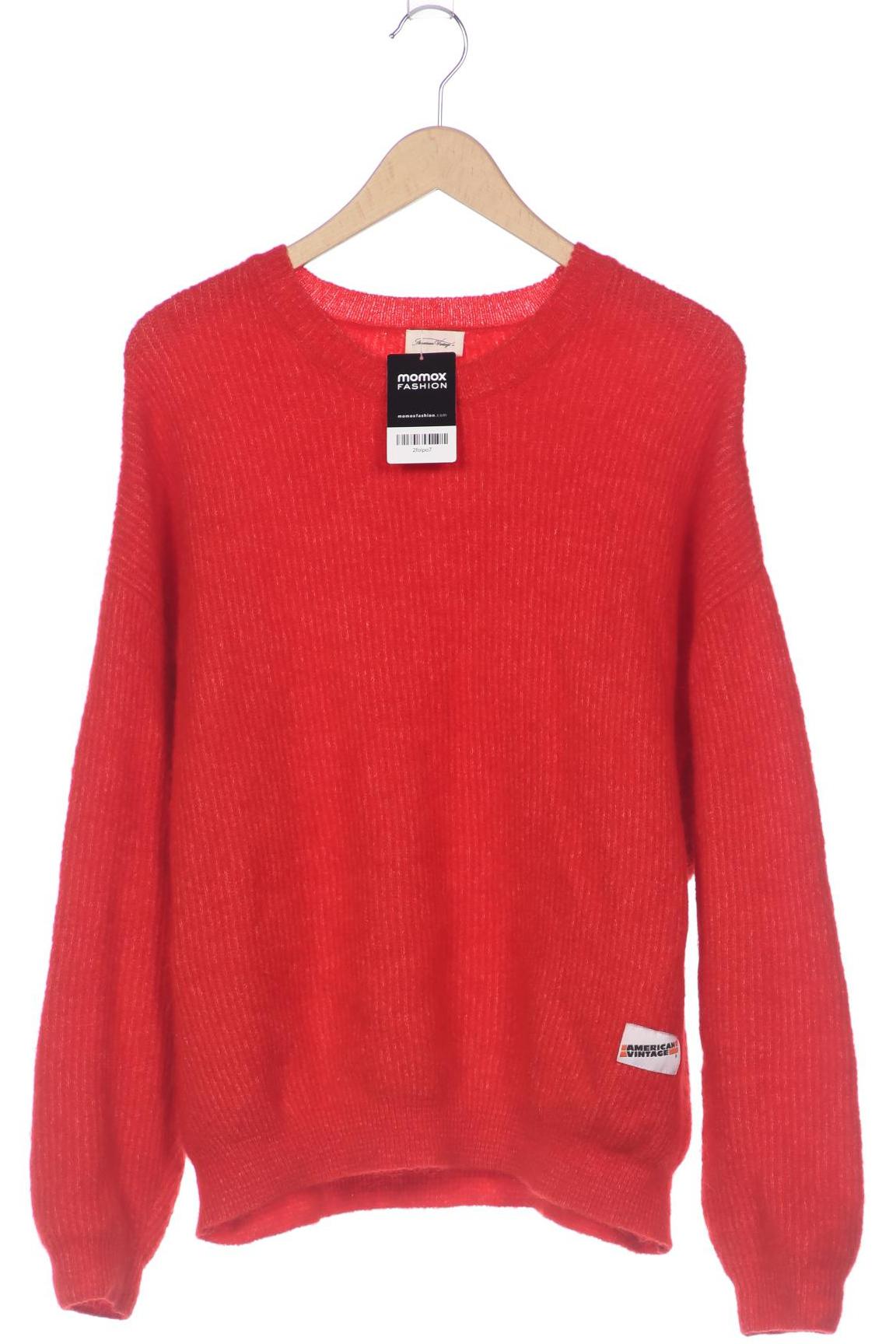 

American Vintage Damen Pullover, rot, Gr. 34