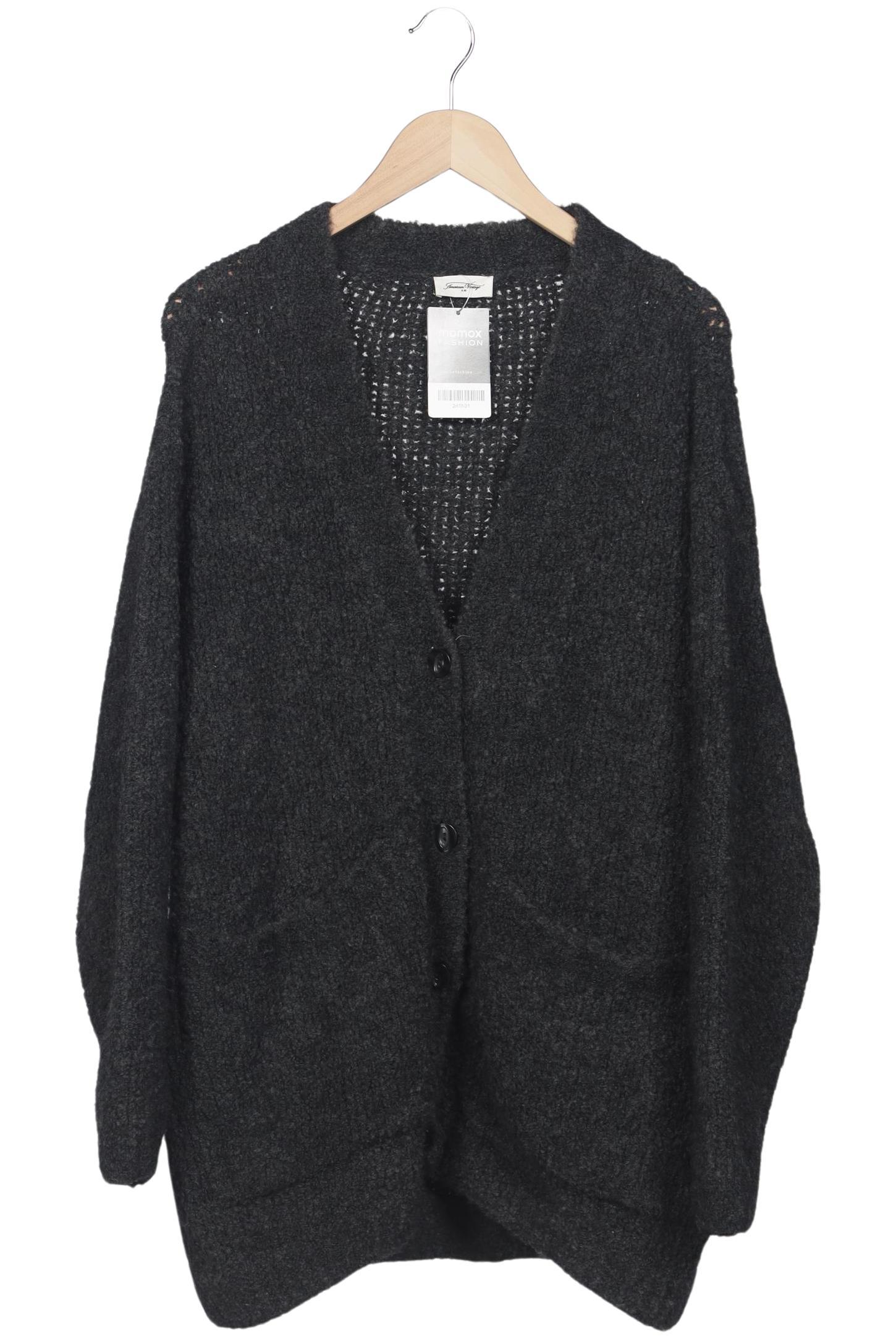 

American Vintage Damen Strickjacke, grau, Gr. 38