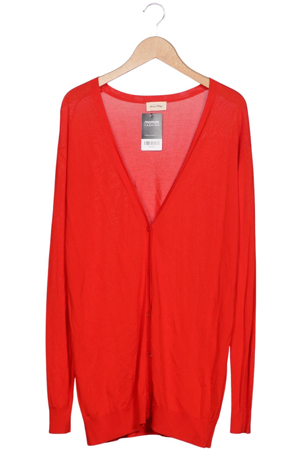 

American Vintage Damen Strickjacke, rot, Gr. 38