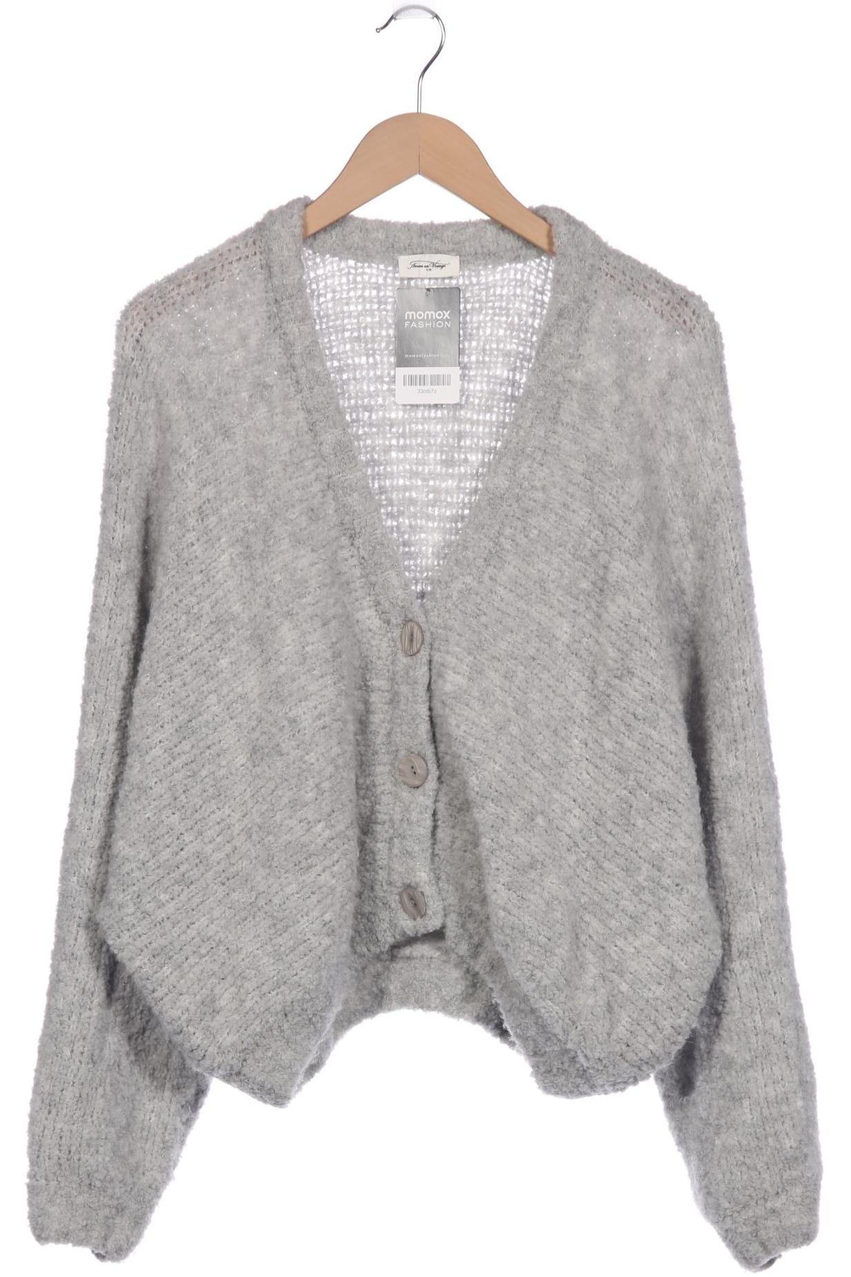 

American Vintage Damen Strickjacke, grau, Gr. 34