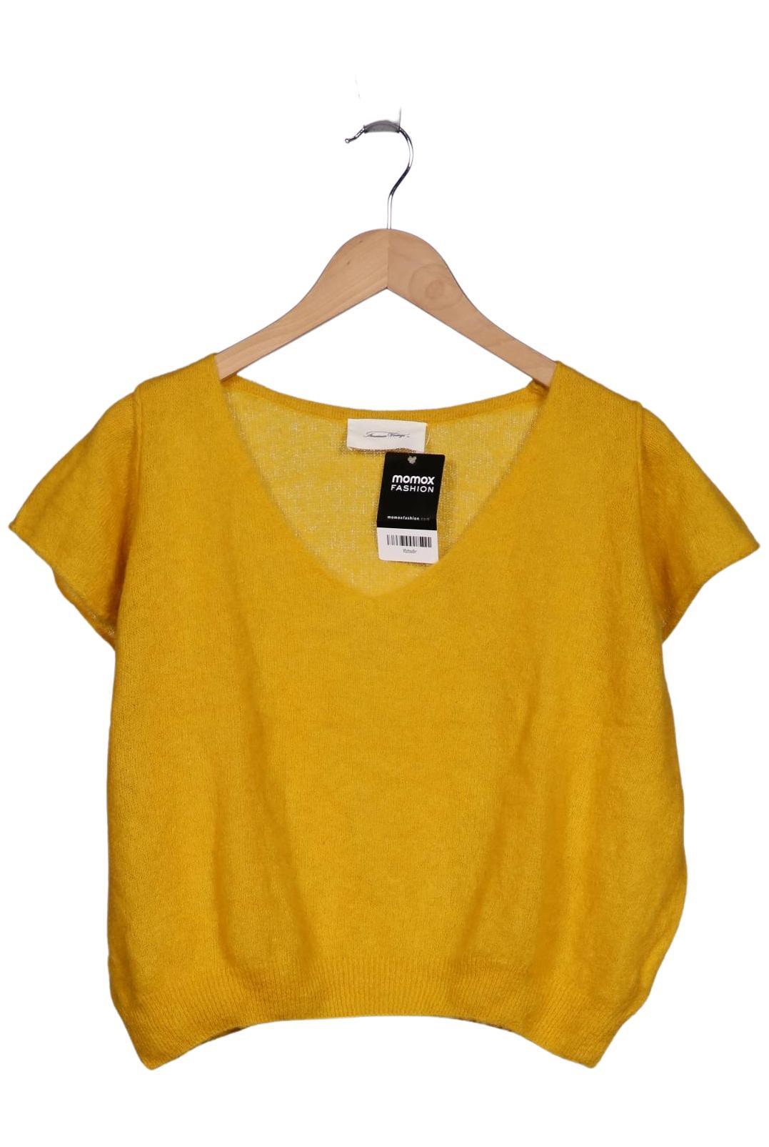 

American Vintage Damen Pullover, gelb, Gr. 36