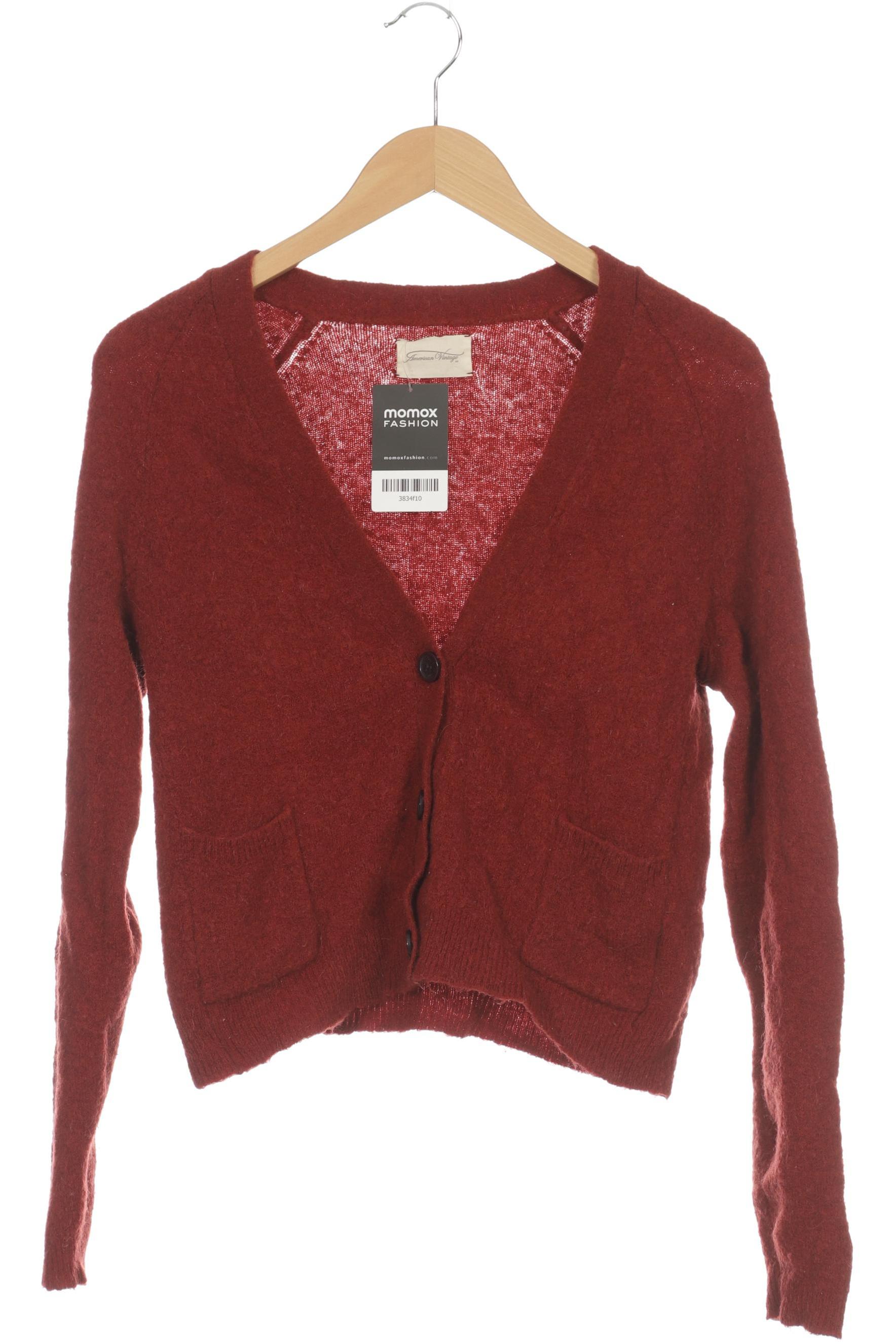

American Vintage Damen Strickjacke, rot, Gr. 36