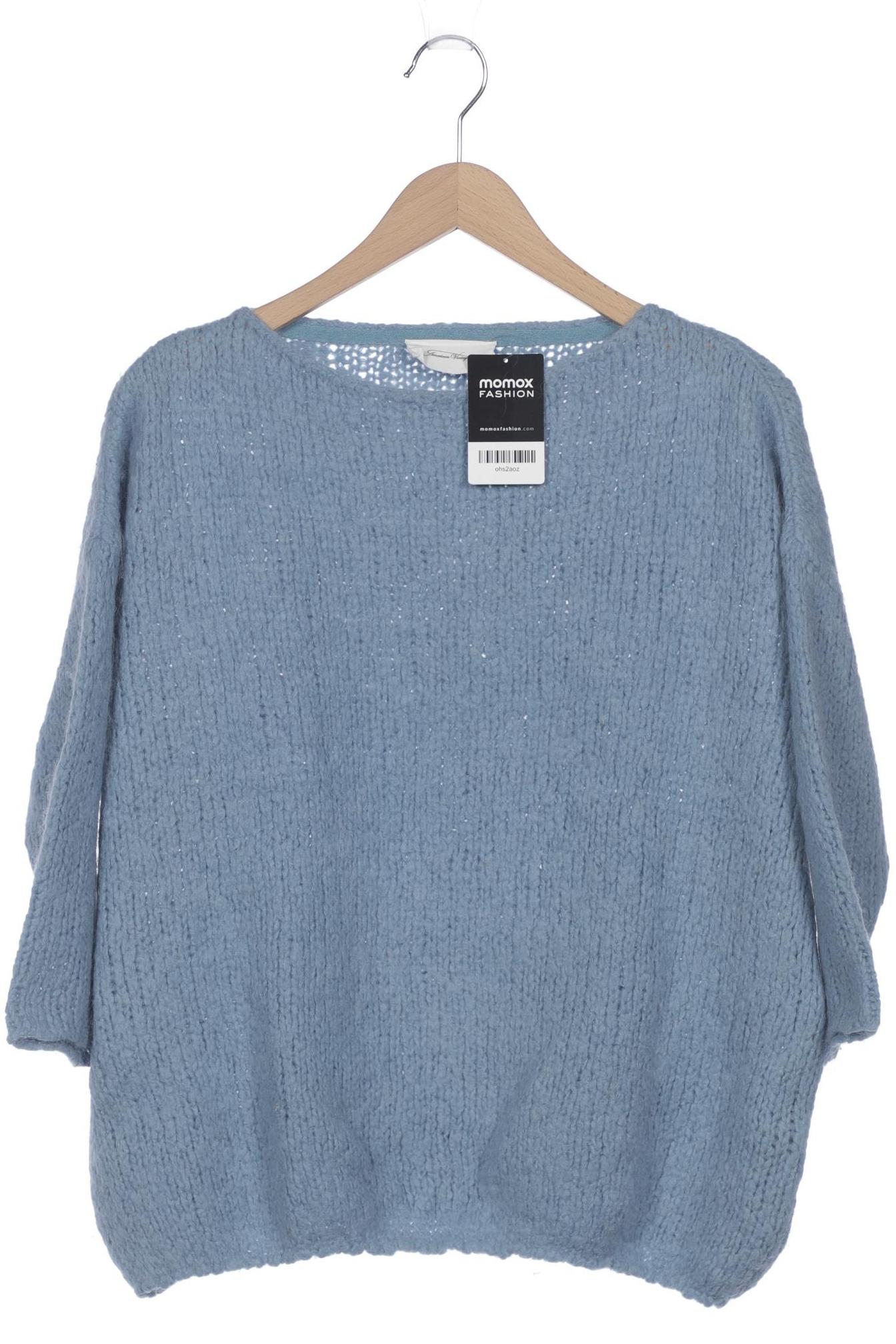 

American Vintage Damen Pullover, blau, Gr. 34