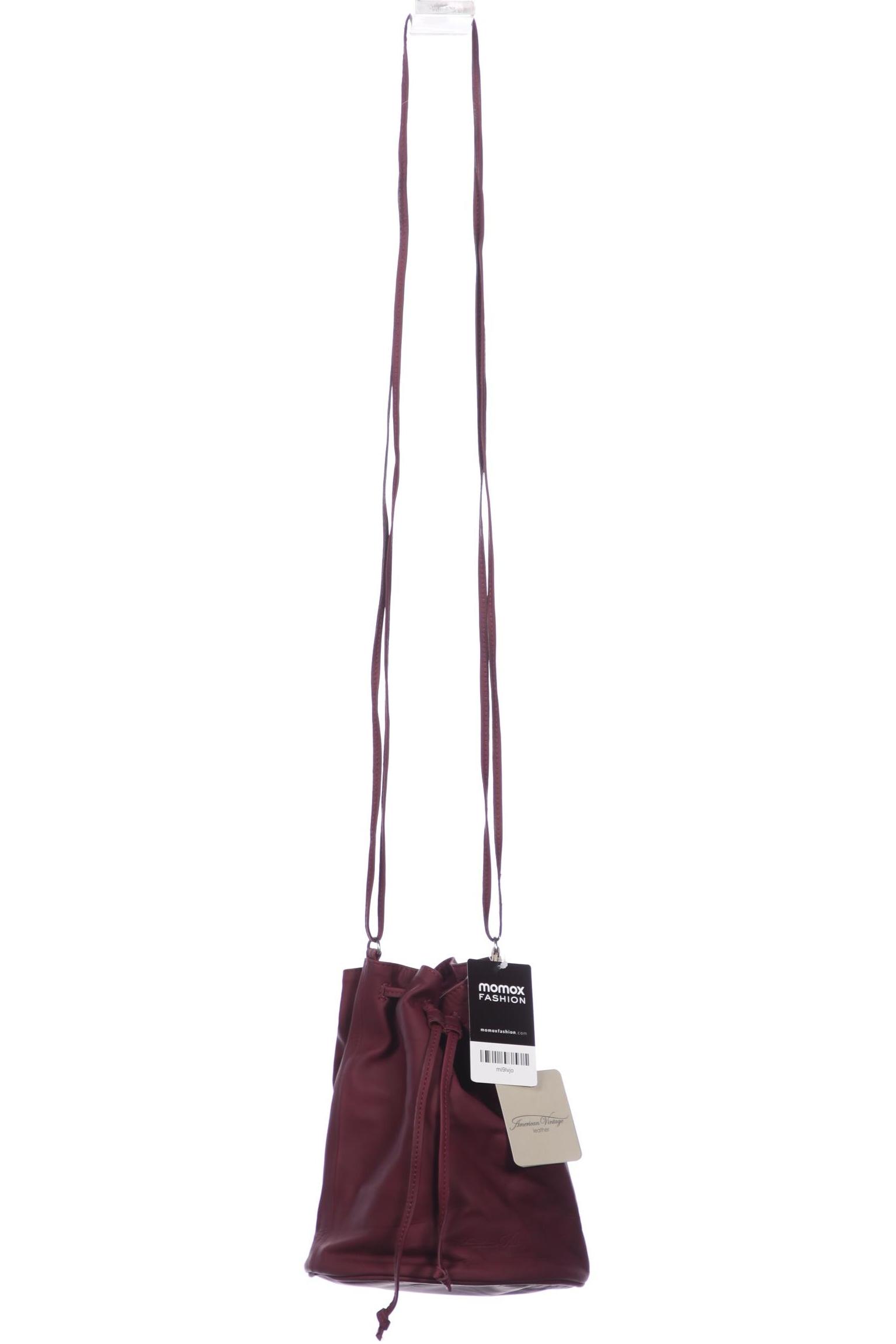

American Vintage Damen Handtasche, bordeaux, Gr.