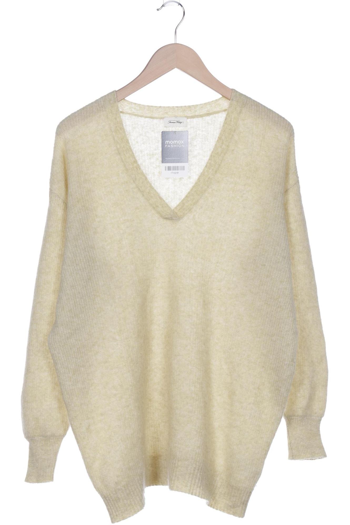 

American Vintage Damen Pullover, gelb, Gr. 42