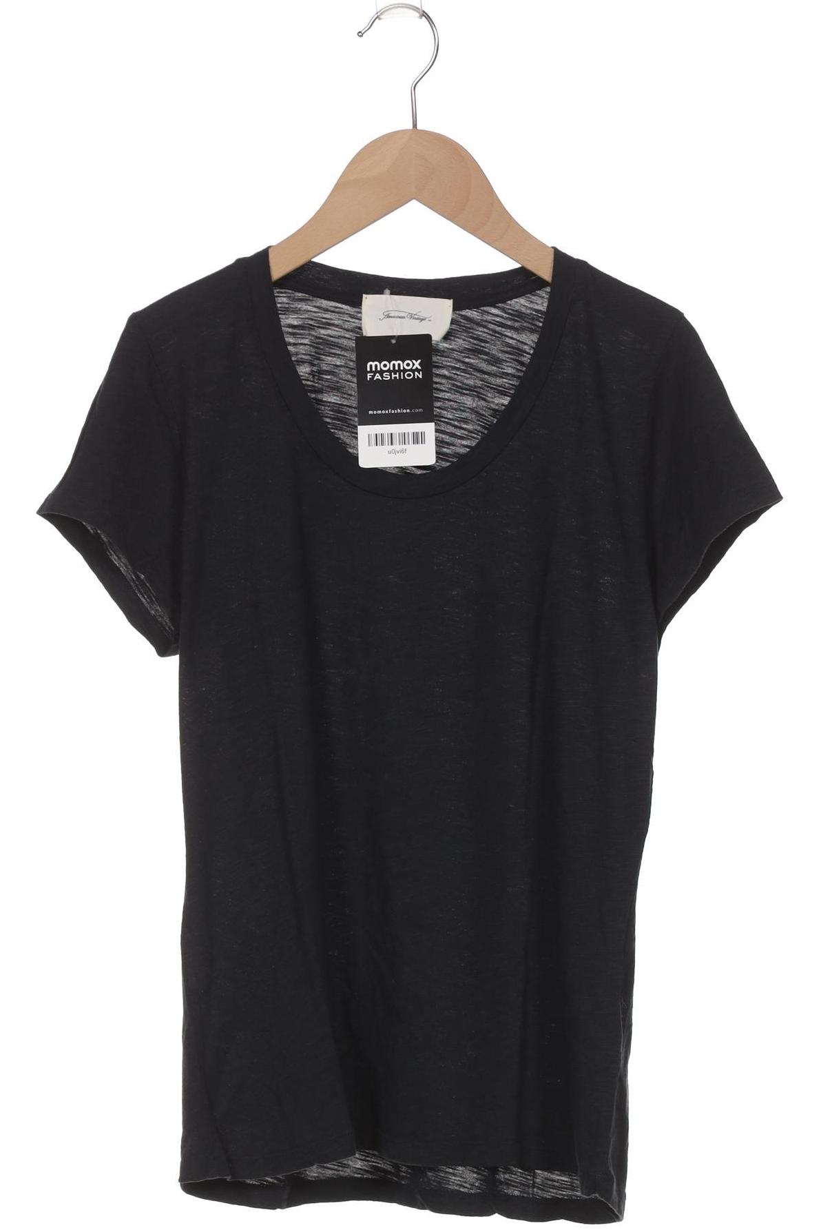 

American Vintage Damen T-Shirt, schwarz, Gr. 36
