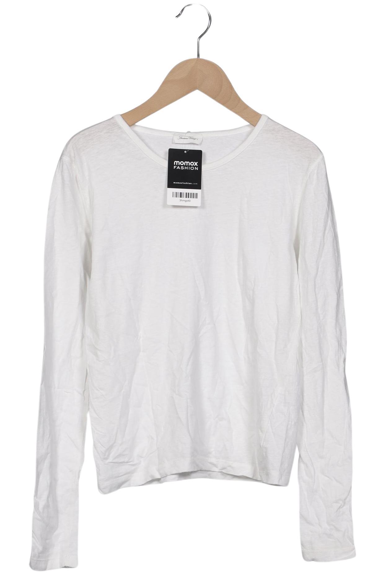 

American Vintage Damen Langarmshirt, weiß, Gr. 38