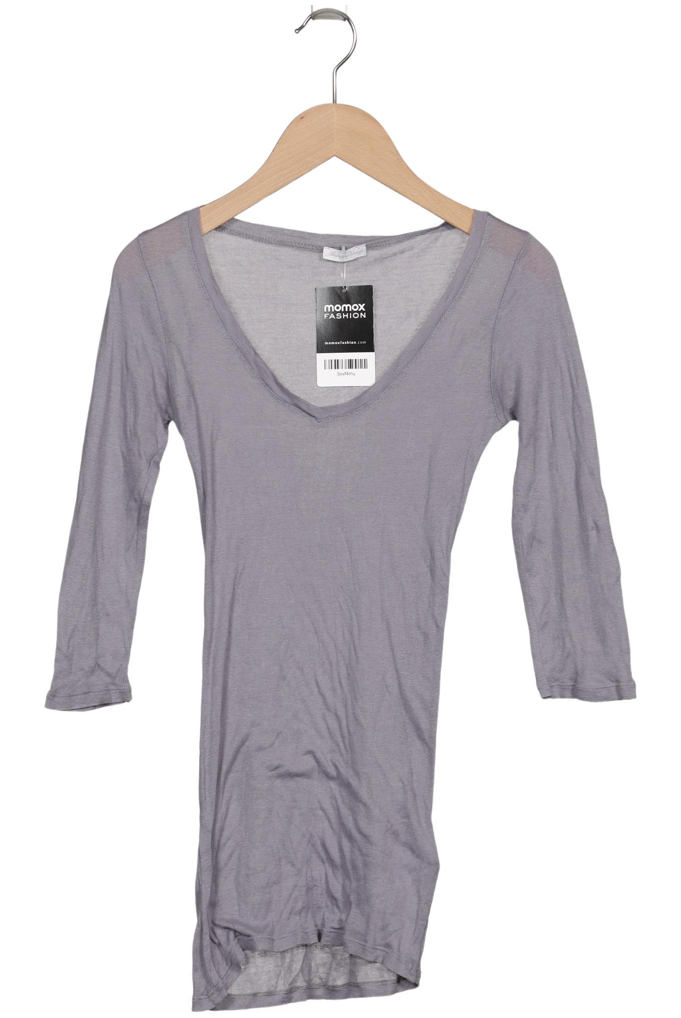 

American Vintage Damen Langarmshirt, grau, Gr. 36
