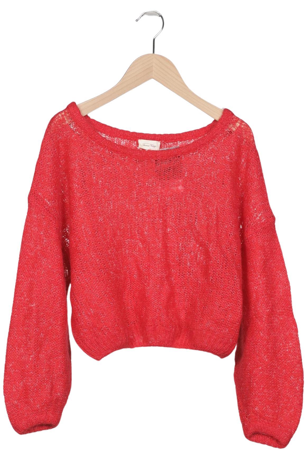 

American Vintage Damen Pullover, rot, Gr. 36
