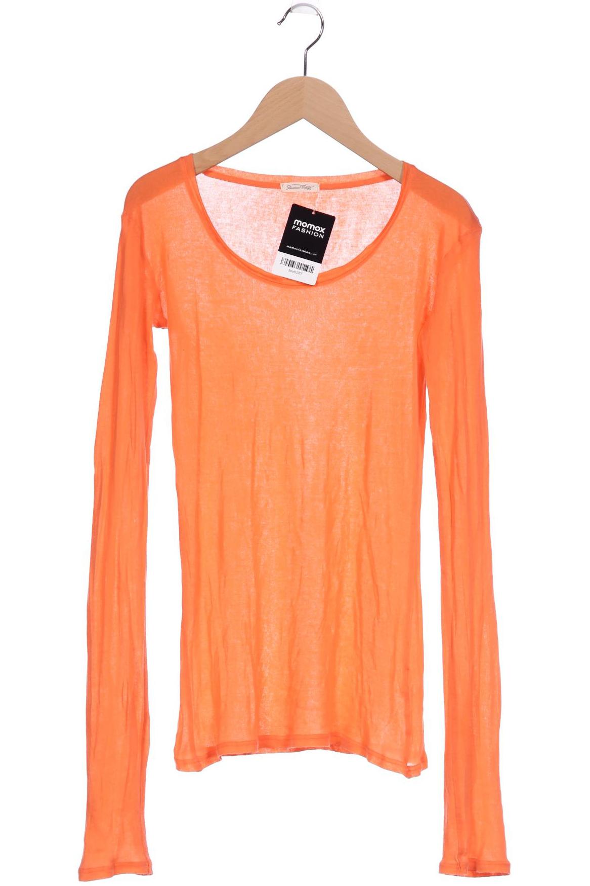 

American Vintage Damen Langarmshirt, orange