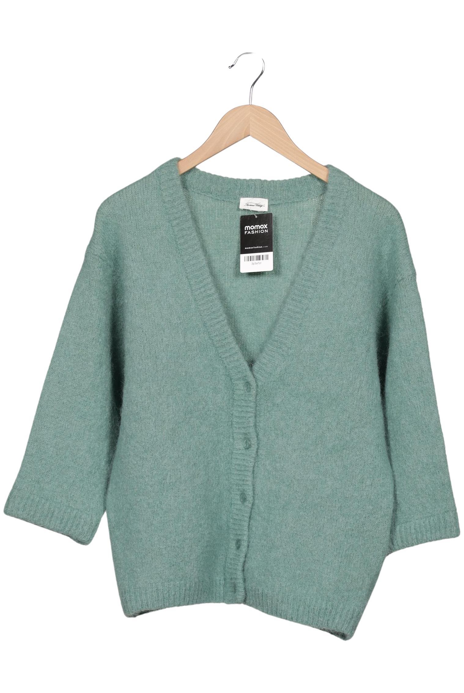 

American Vintage Damen Strickjacke, türkis, Gr. 36