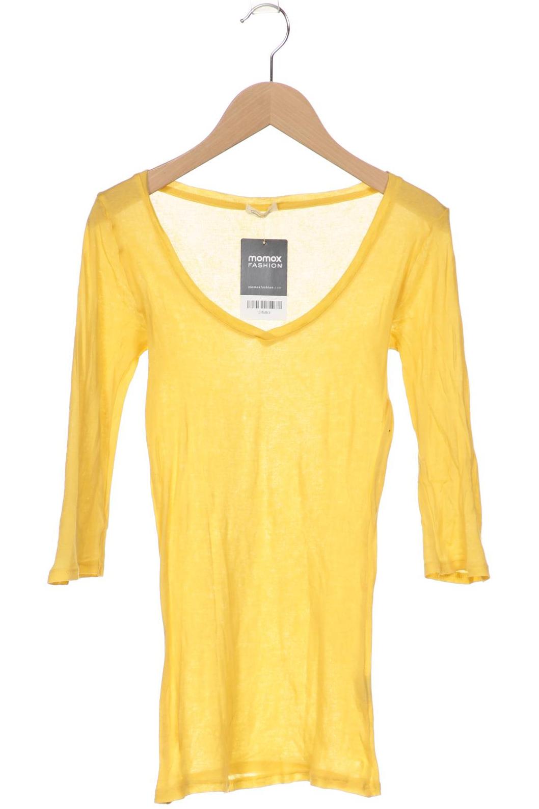 

American Vintage Damen Langarmshirt, gelb