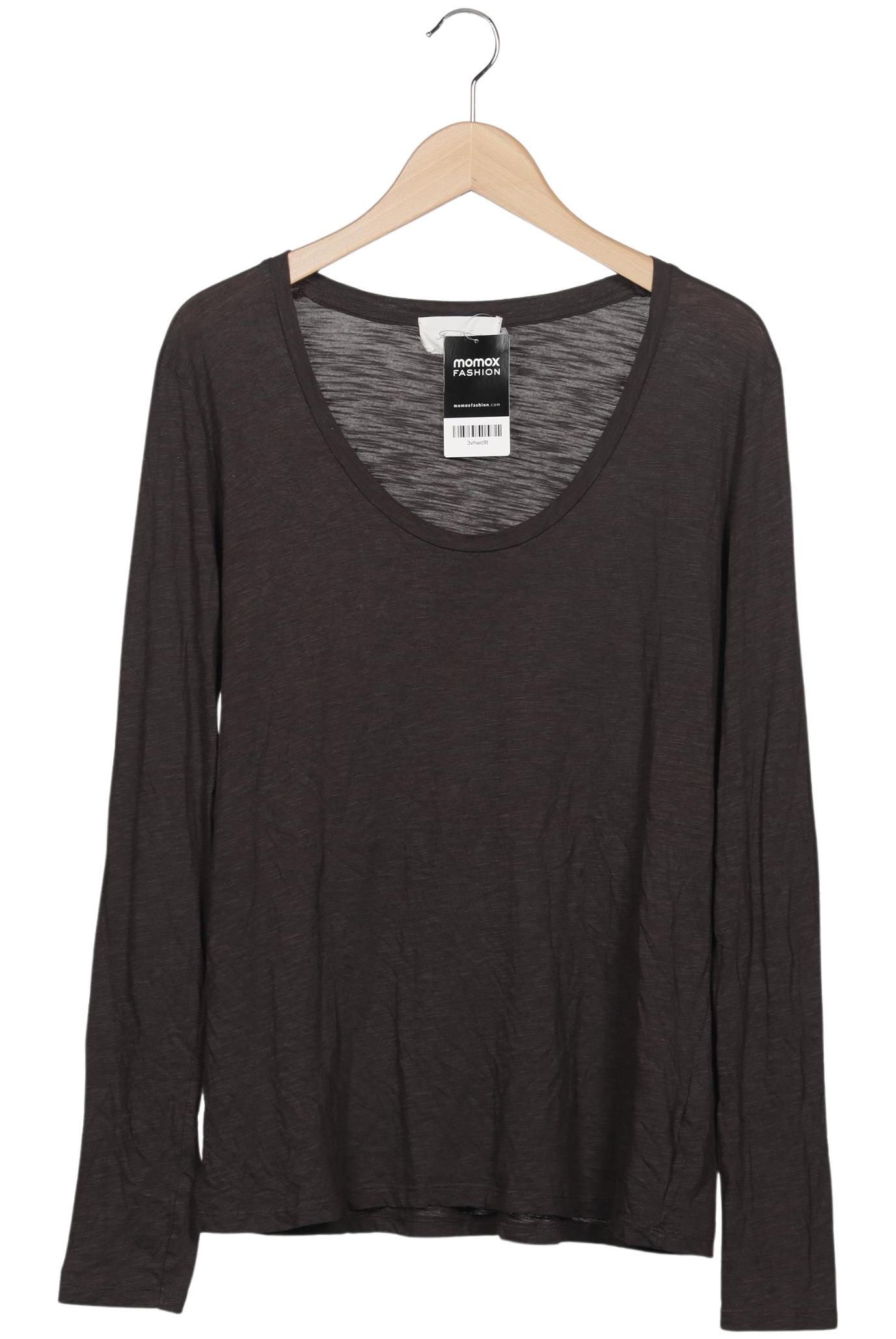 

American Vintage Damen Langarmshirt, grau, Gr. 42