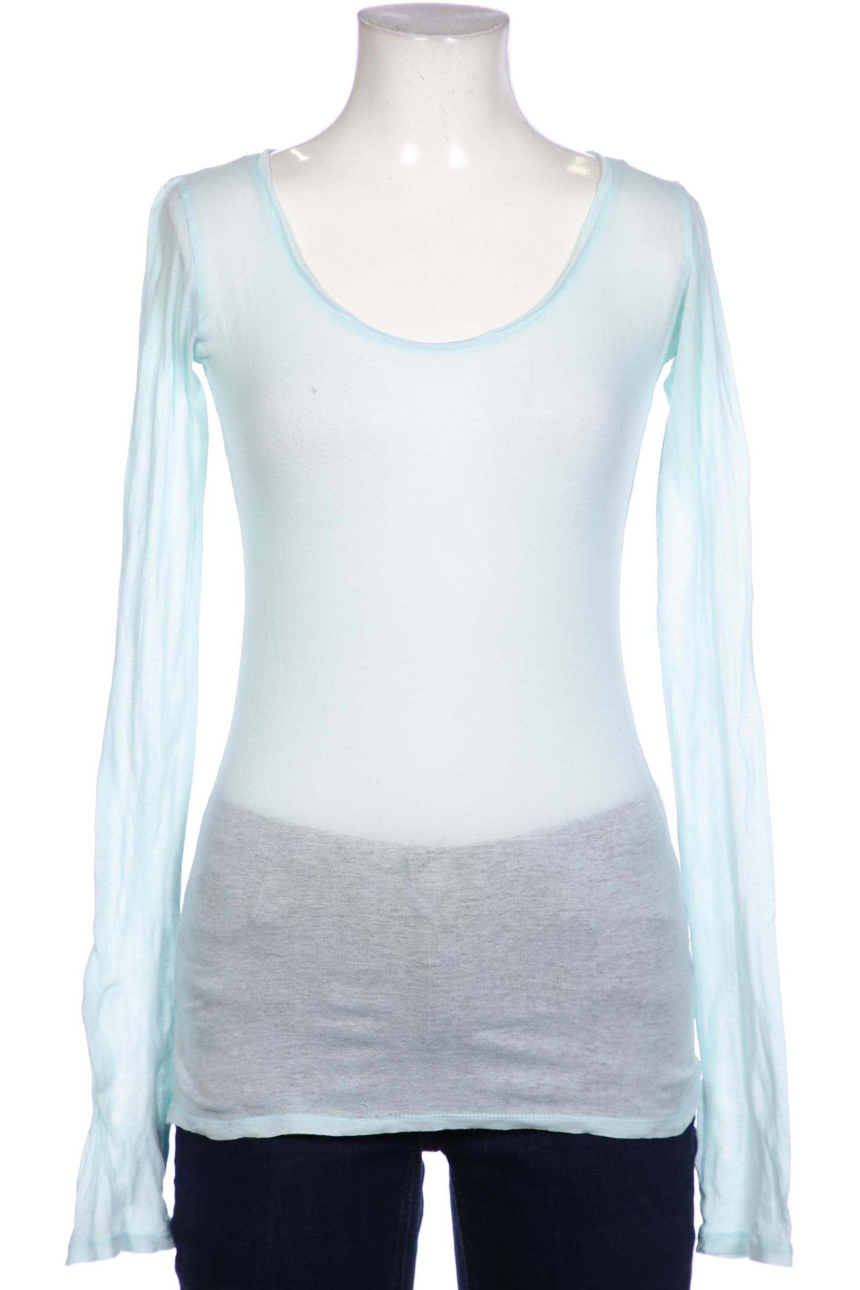 

American Vintage Damen Langarmshirt, türkis, Gr. 36