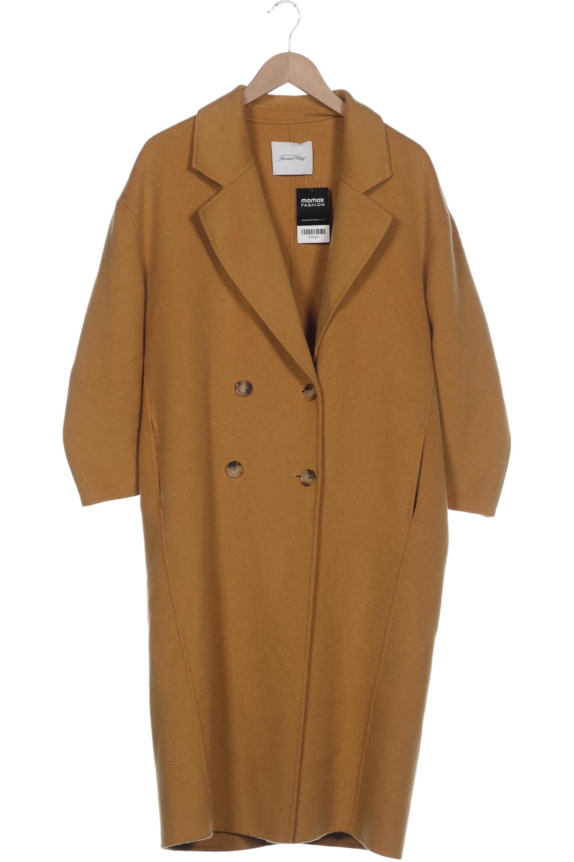 

American Vintage Damen Mantel, gelb, Gr. 36