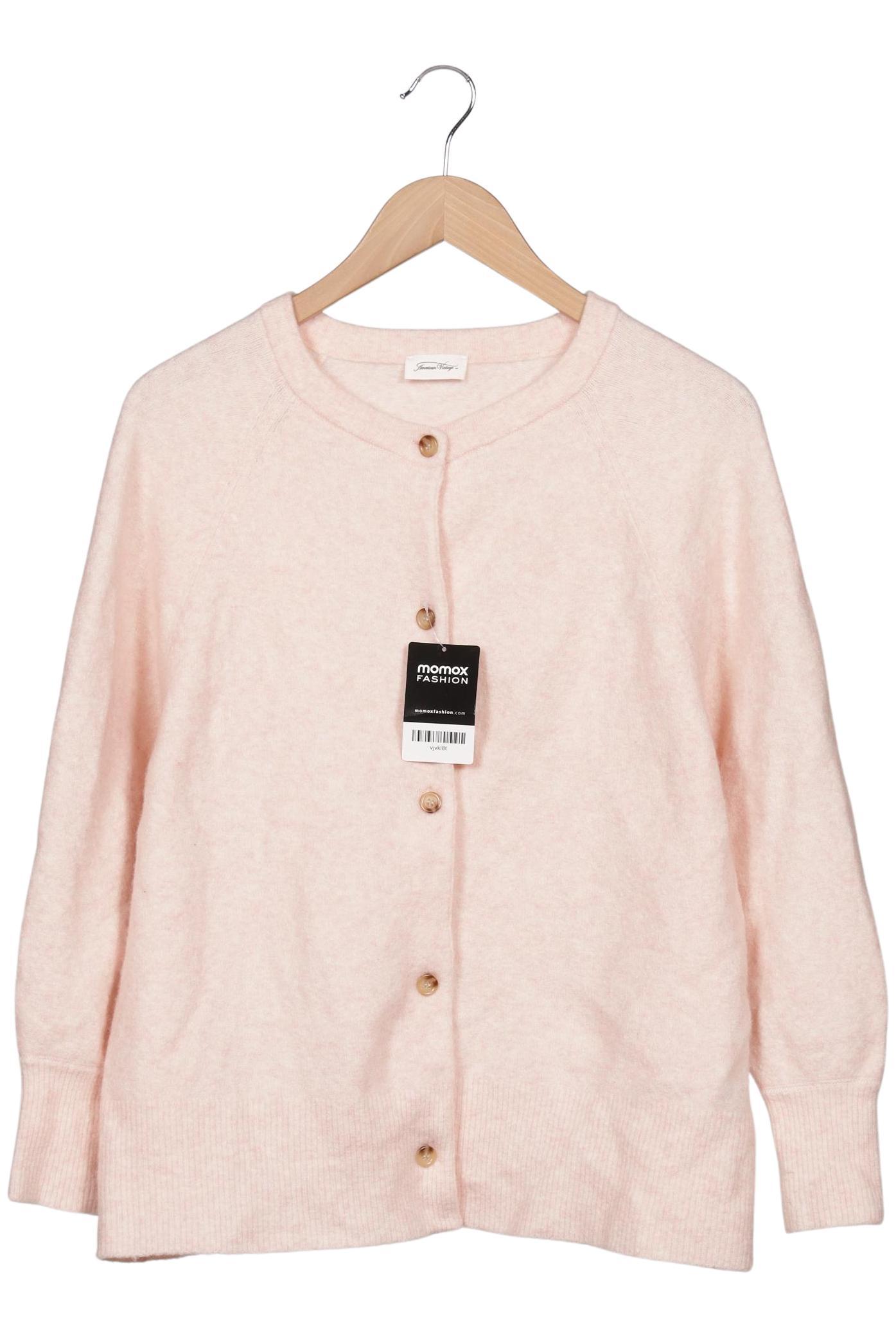 

American Vintage Damen Strickjacke, pink, Gr. 38