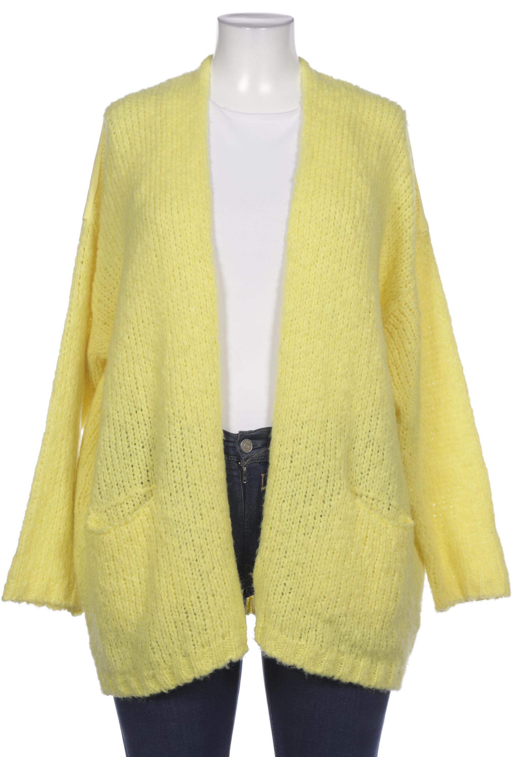 

American Vintage Damen Strickjacke, gelb