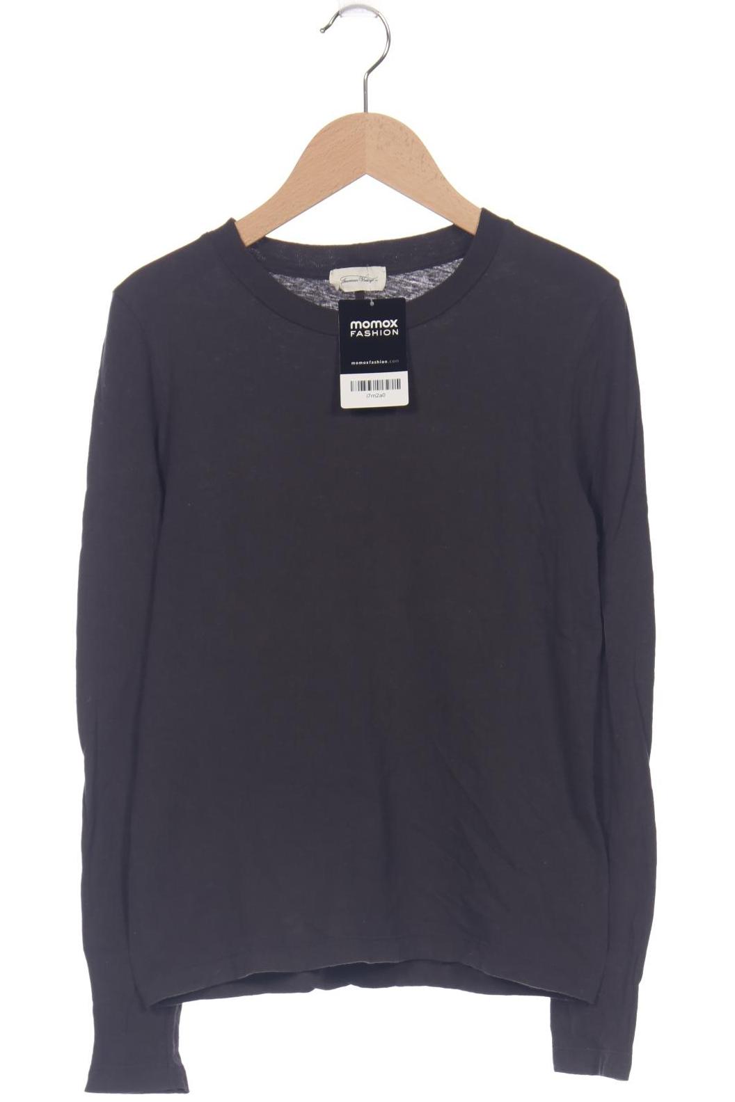 

American Vintage Damen Langarmshirt, grau, Gr. 36