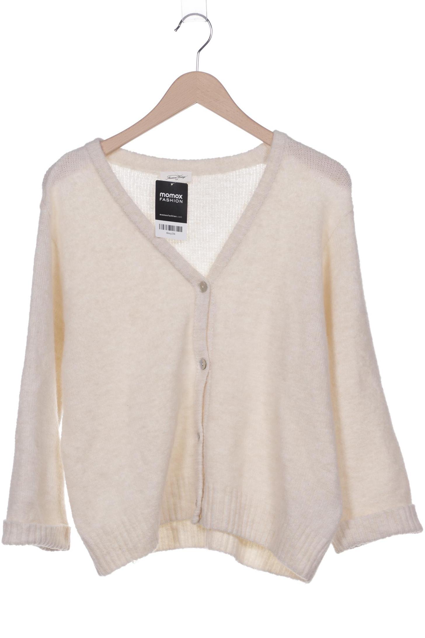 

American Vintage Damen Strickjacke, cremeweiß, Gr. 42