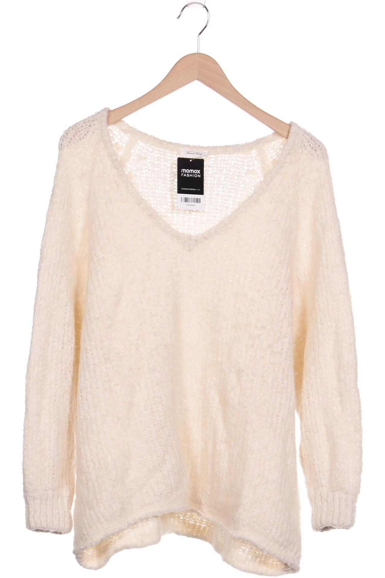 

American Vintage Damen Pullover, cremeweiß