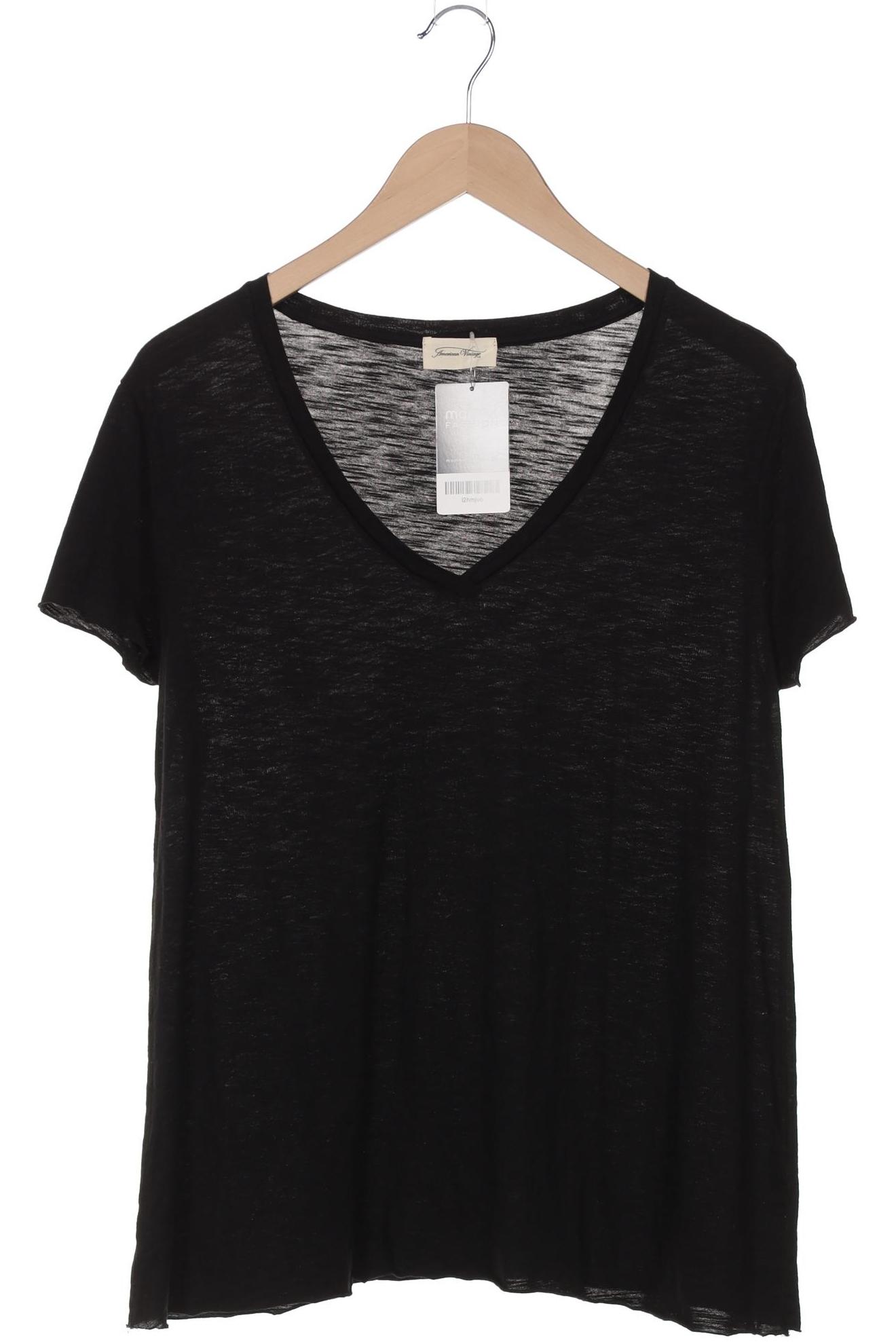 

American Vintage Damen T-Shirt, schwarz, Gr. 42