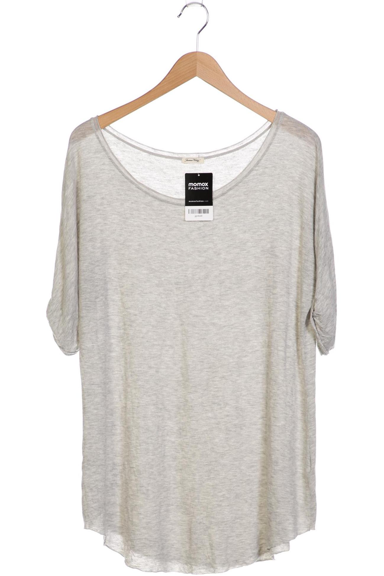 

American Vintage Damen T-Shirt, grau, Gr. 42